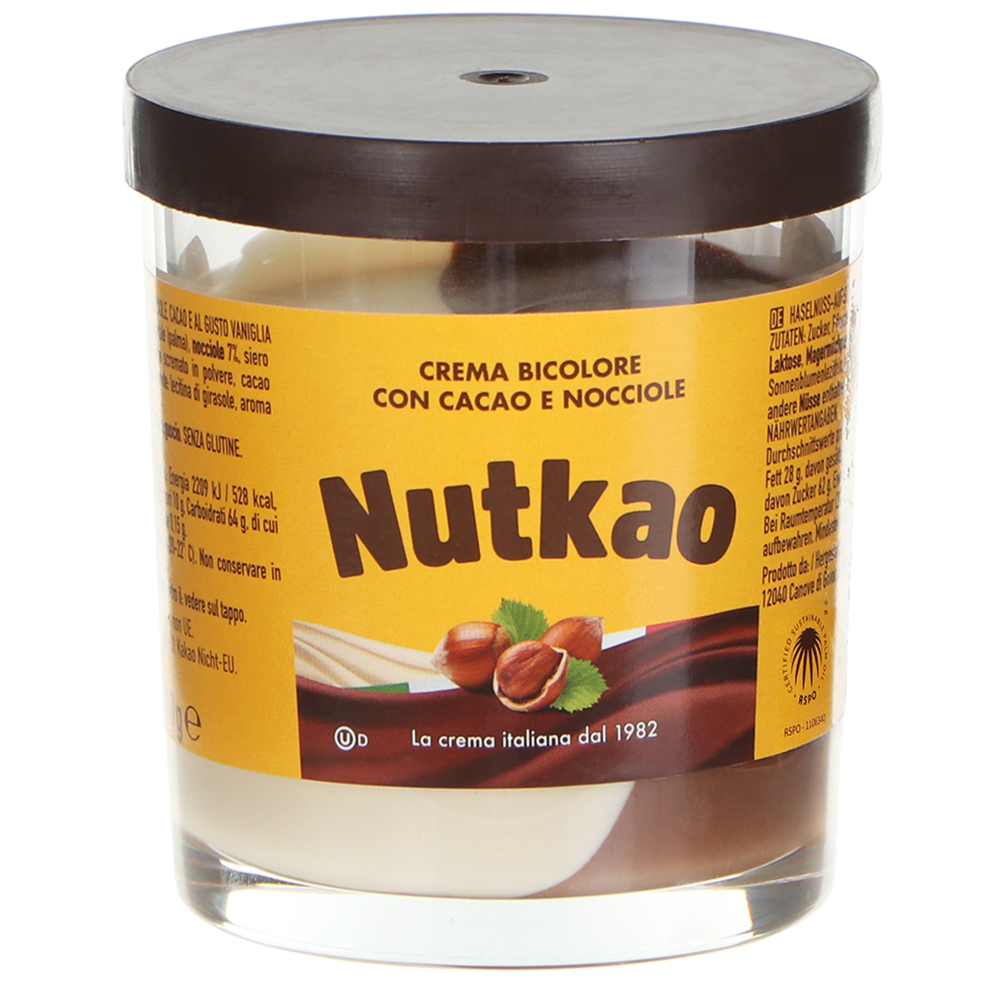 Паста шоколадная двухцветная Nutkao 200г