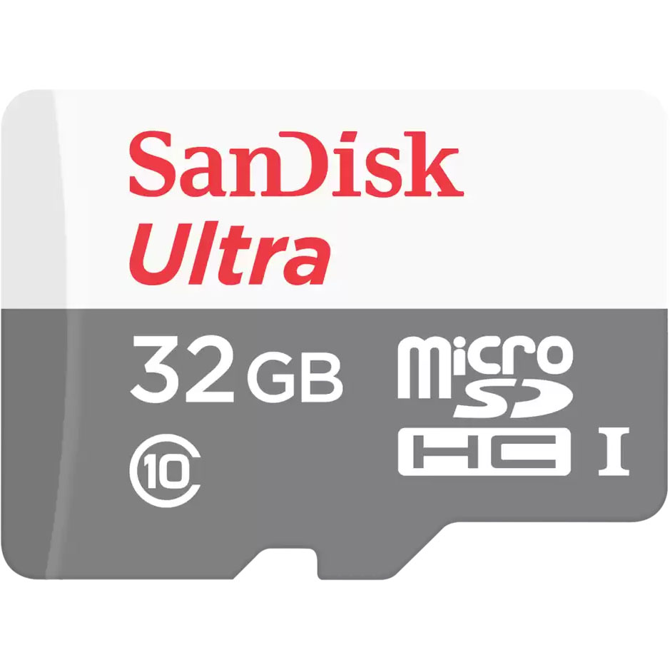Карта памяти SanDisk Ultra MicroSDHC 32GB SDSQUNR-032G-GN3MA