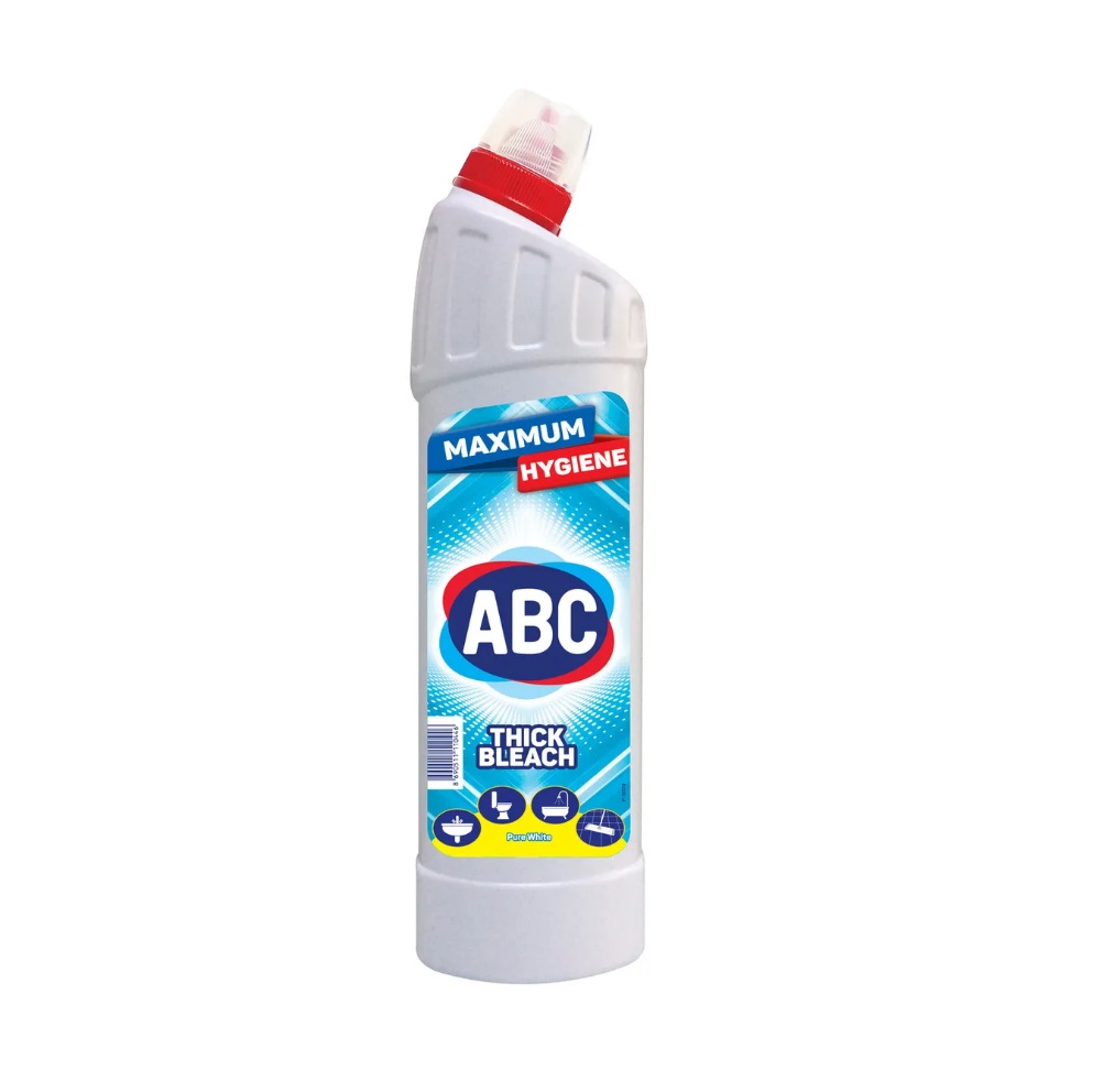 Чистящее средство ABC отбеливатель густой чисто белый 810 мл - фото 1