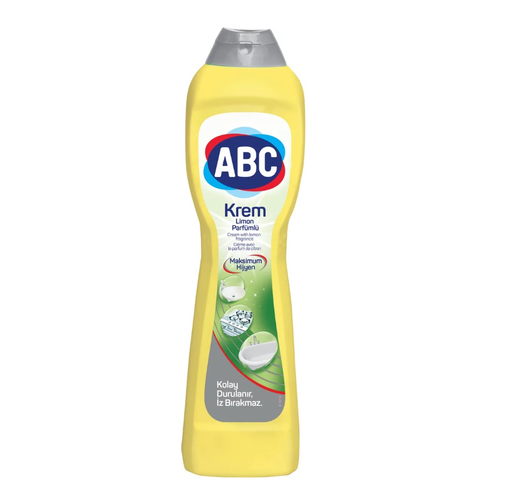 Крем чистящий ABC для газовых плит Лимон 500 мл