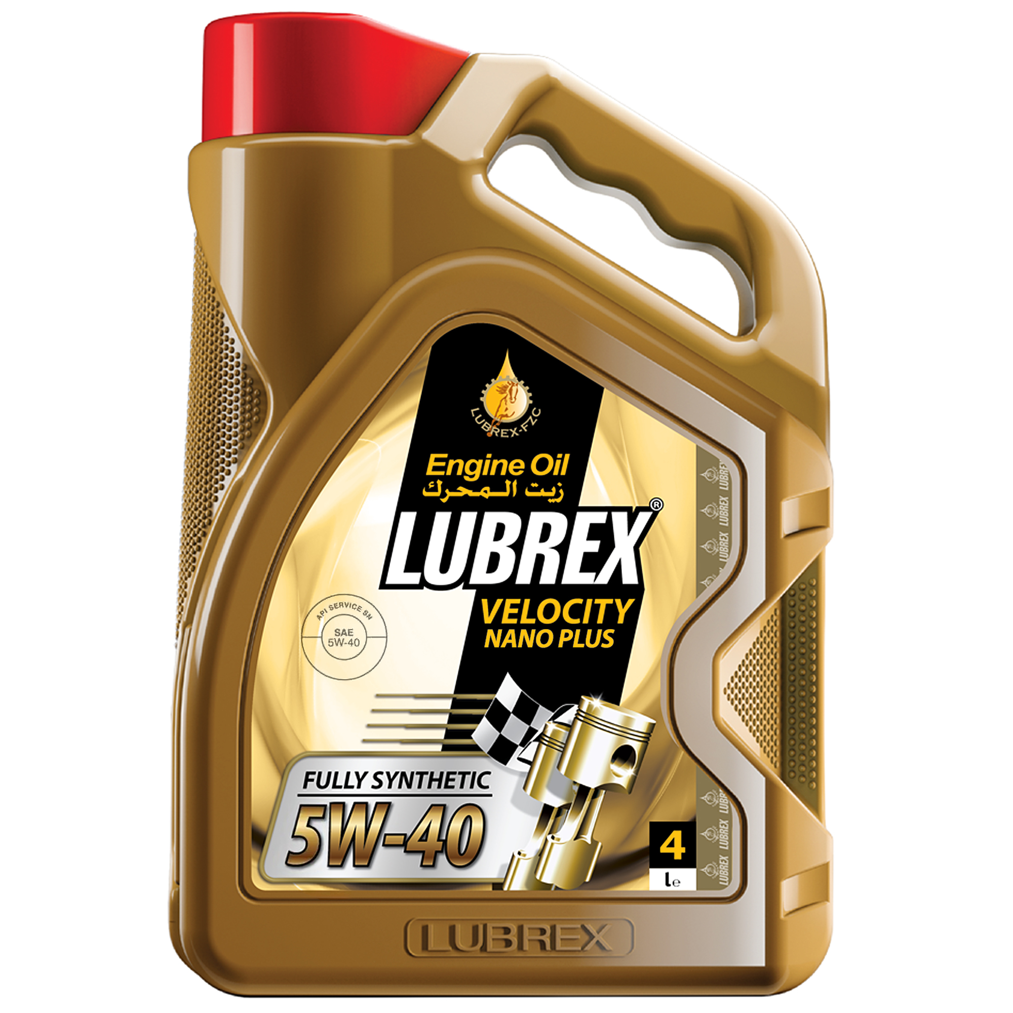 Моторное масло LUBREX VELOCITY NANO PLUS 5W-40 4л