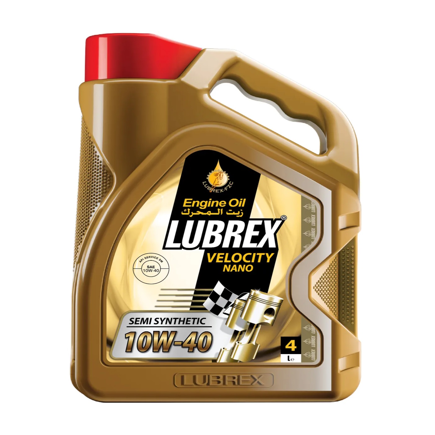 Моторное масло LUBREX VELOCITY NANO 10W-40, 4л
