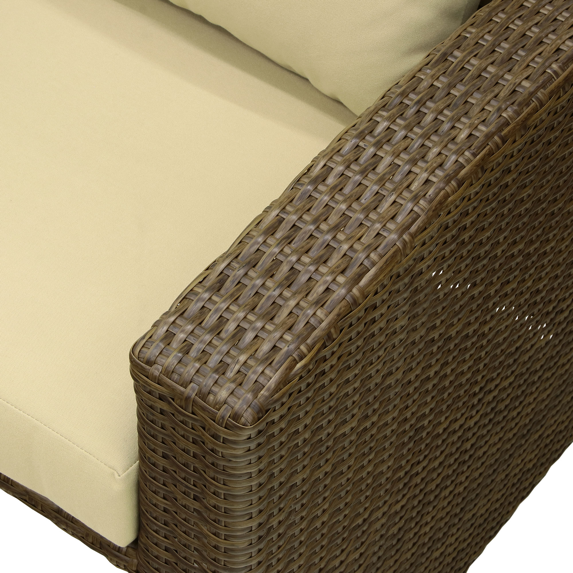 Комплект мебели Ronica Deli коричневый 4 предмета, цвет светло-коричневый, размер 74х164х100 - фото 11