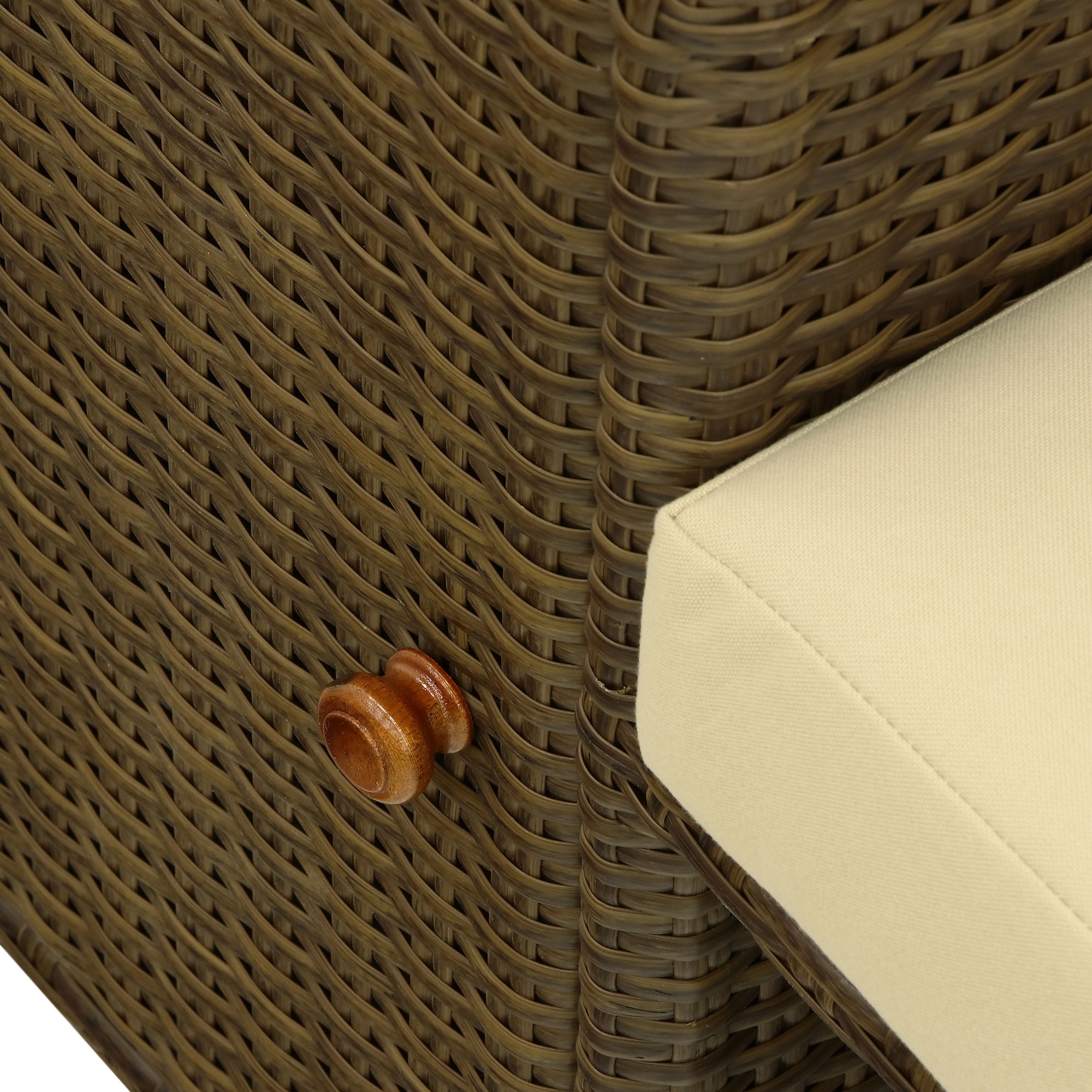 Комплект мебели Ronica Deli коричневый 4 предмета, цвет светло-коричневый, размер 74х164х100 - фото 12