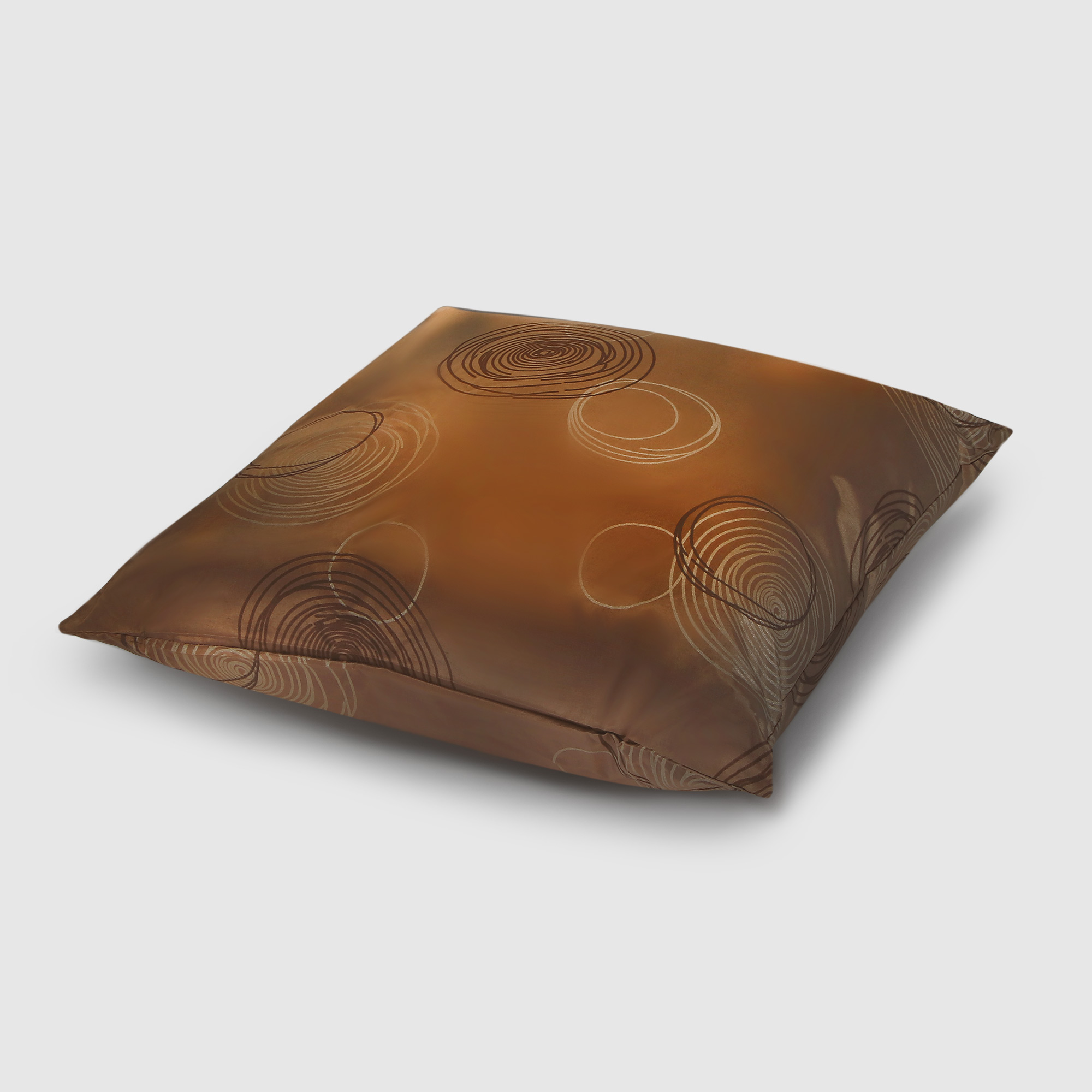 фото Декоративная подушка sanpa лили коричневая 50х50 см