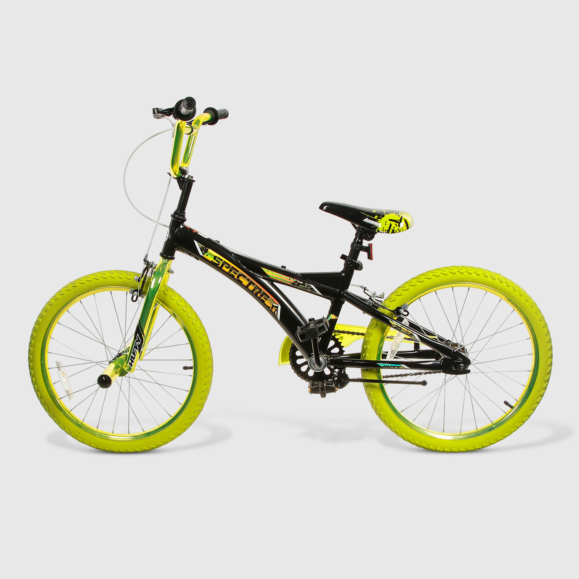 Велосипед детский Huffy Spectre, Желтый/Черный, для мальчиков, 20, цвет черно-желтый - фото 1