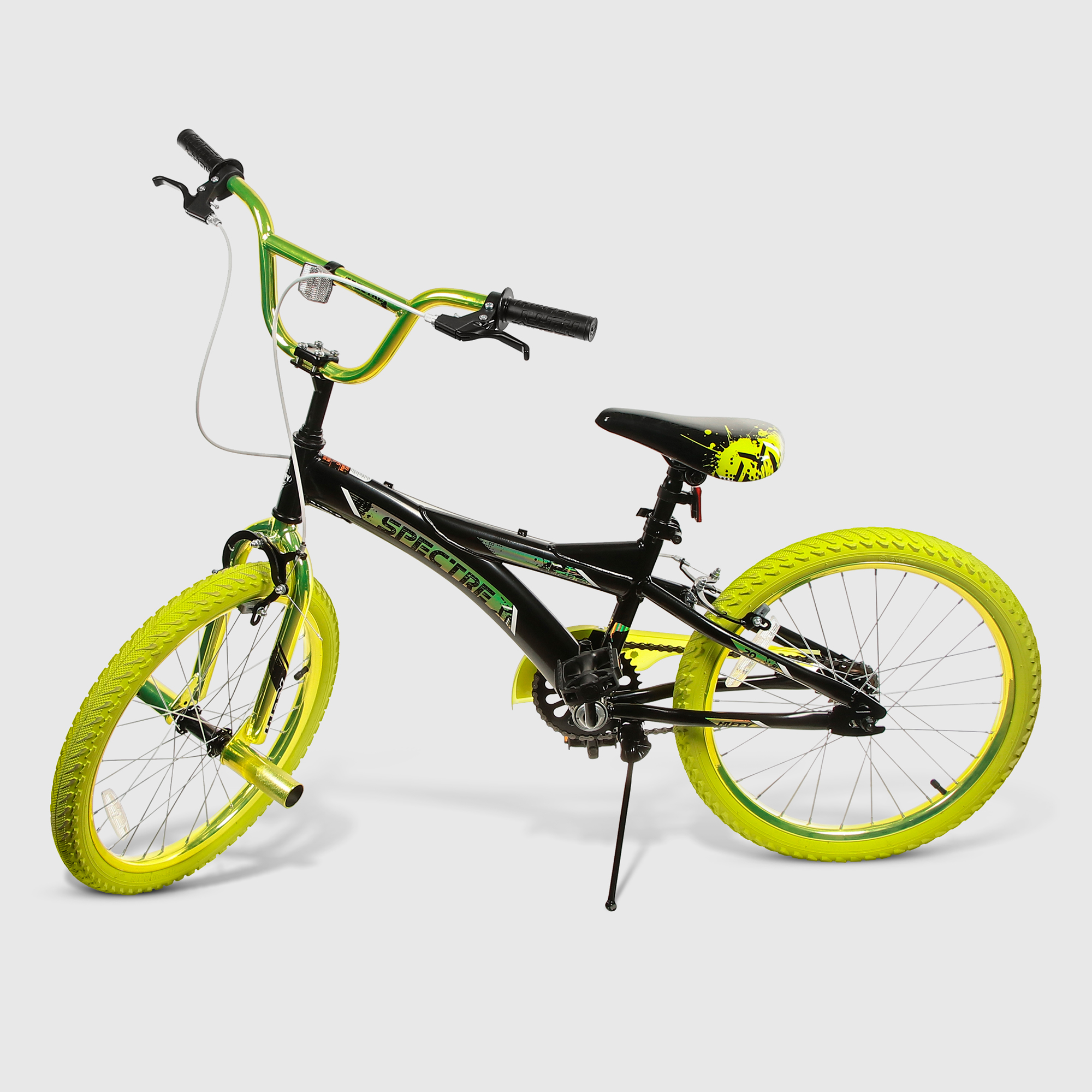 Велосипед детский Huffy Spectre, Желтый/Черный, для мальчиков, 20, цвет черно-желтый - фото 3