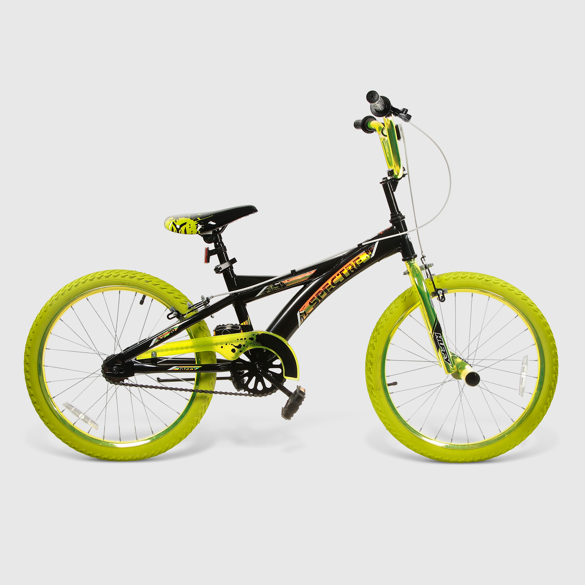 Велосипед детский Huffy Spectre, Желтый/Черный, для мальчиков, 20, цвет черно-желтый - фото 4
