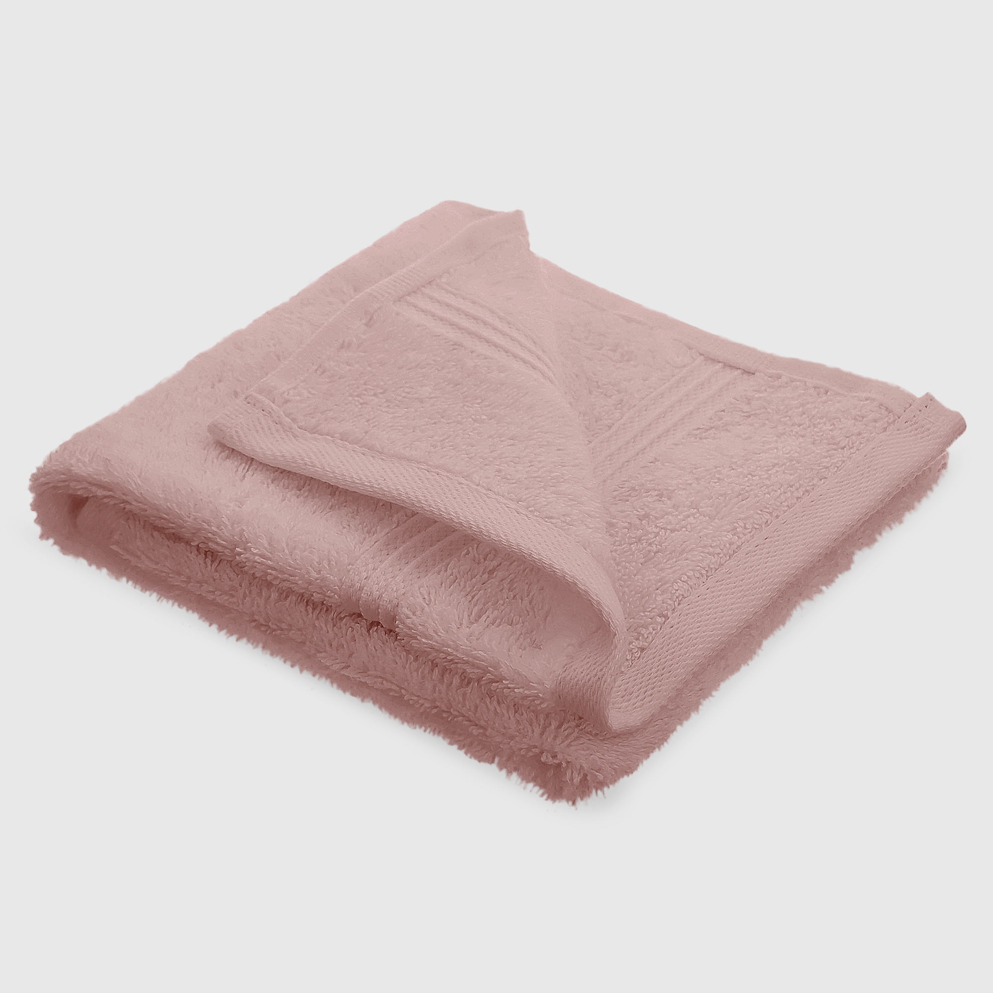 фото Махровое полотенце bahar powder пудровое 30х30 см