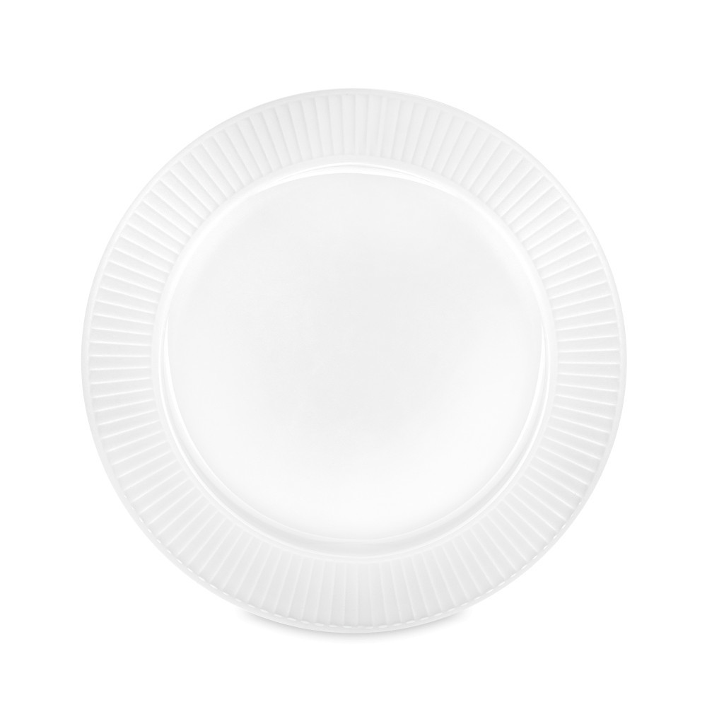 Тарелка обеденная Pillivuyt Plisse фарфор 26 см