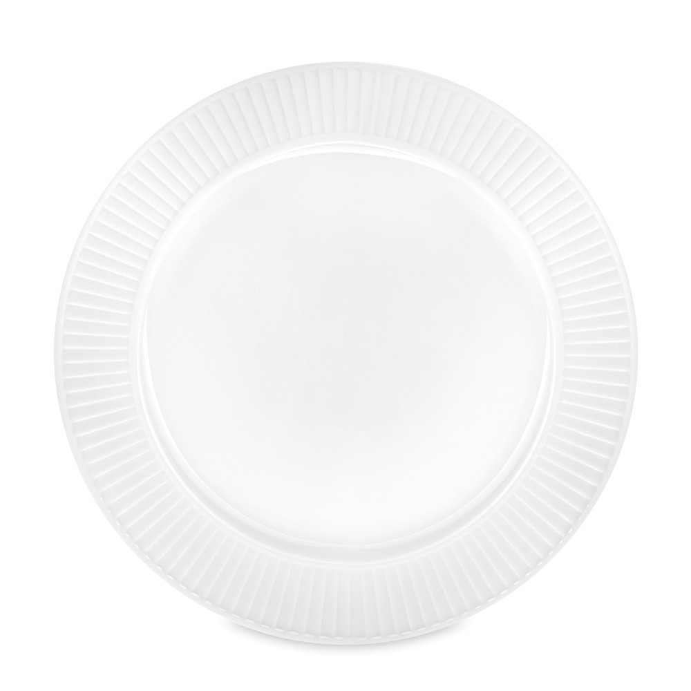 Тарелка обеденная Pillivuyt Plisse фарфор 28 см