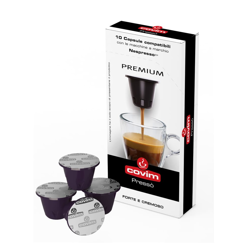 Кофе в капсулах COVIM Presso Premium для системы Nespresso 10 шт