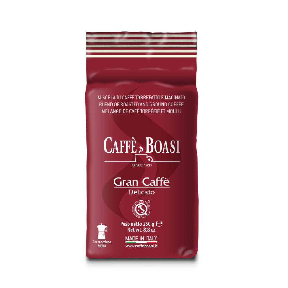 Кофе молотый Caffe Boasi Gran Caffe Delicato 250 г