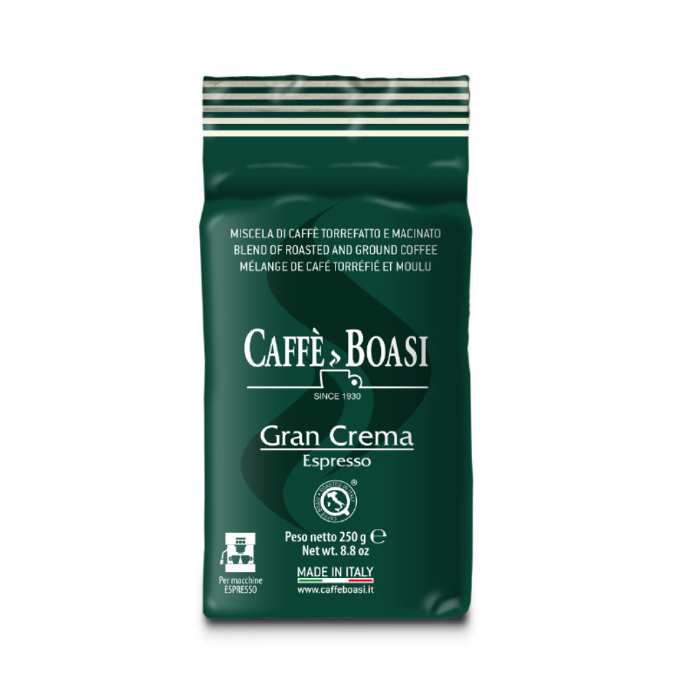 фото Кофе молотый caffe boasi gran crema aroma intenso 250 г