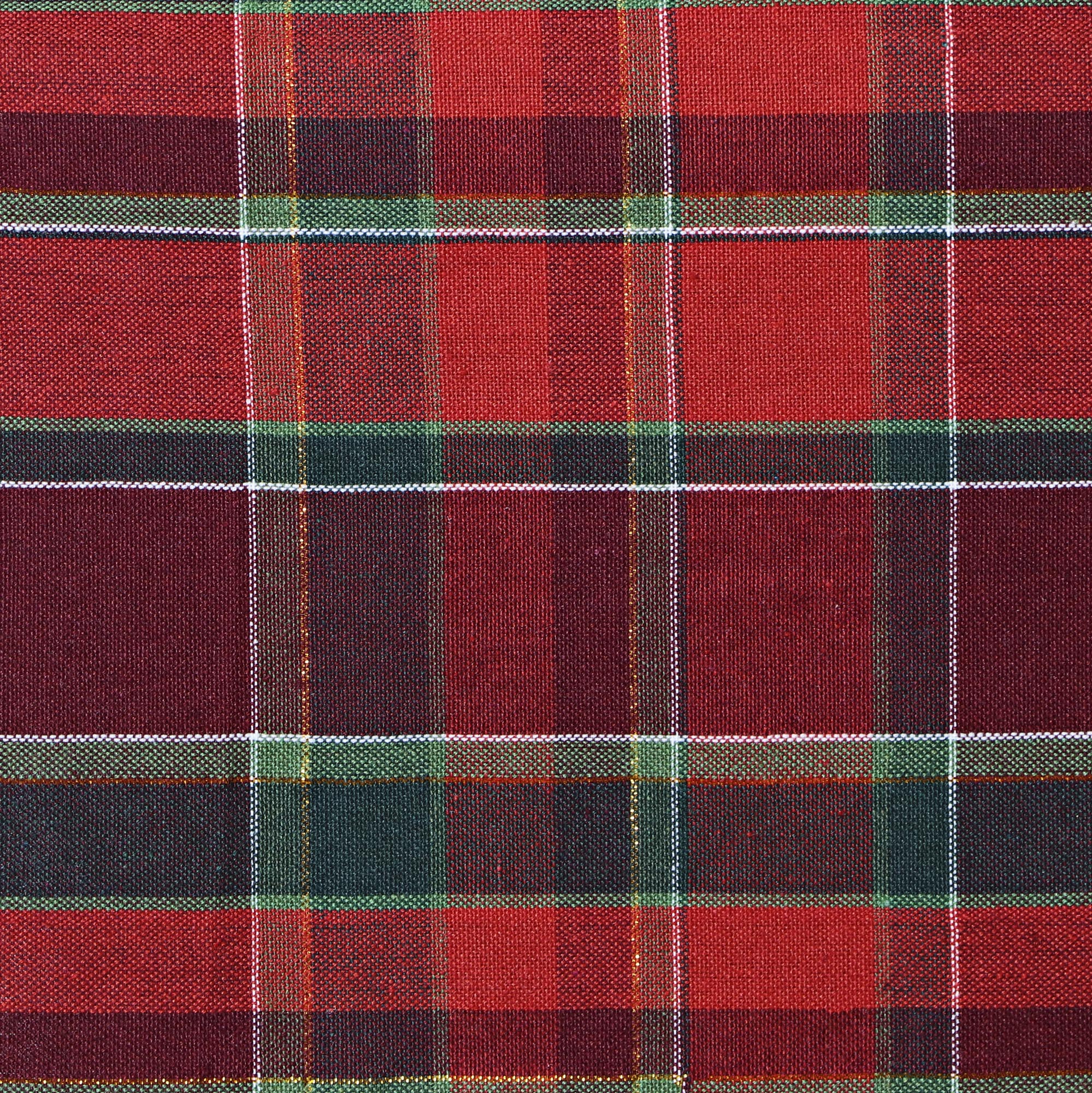 фото Скатерть mercury tartan красная в клетку 140х180 см