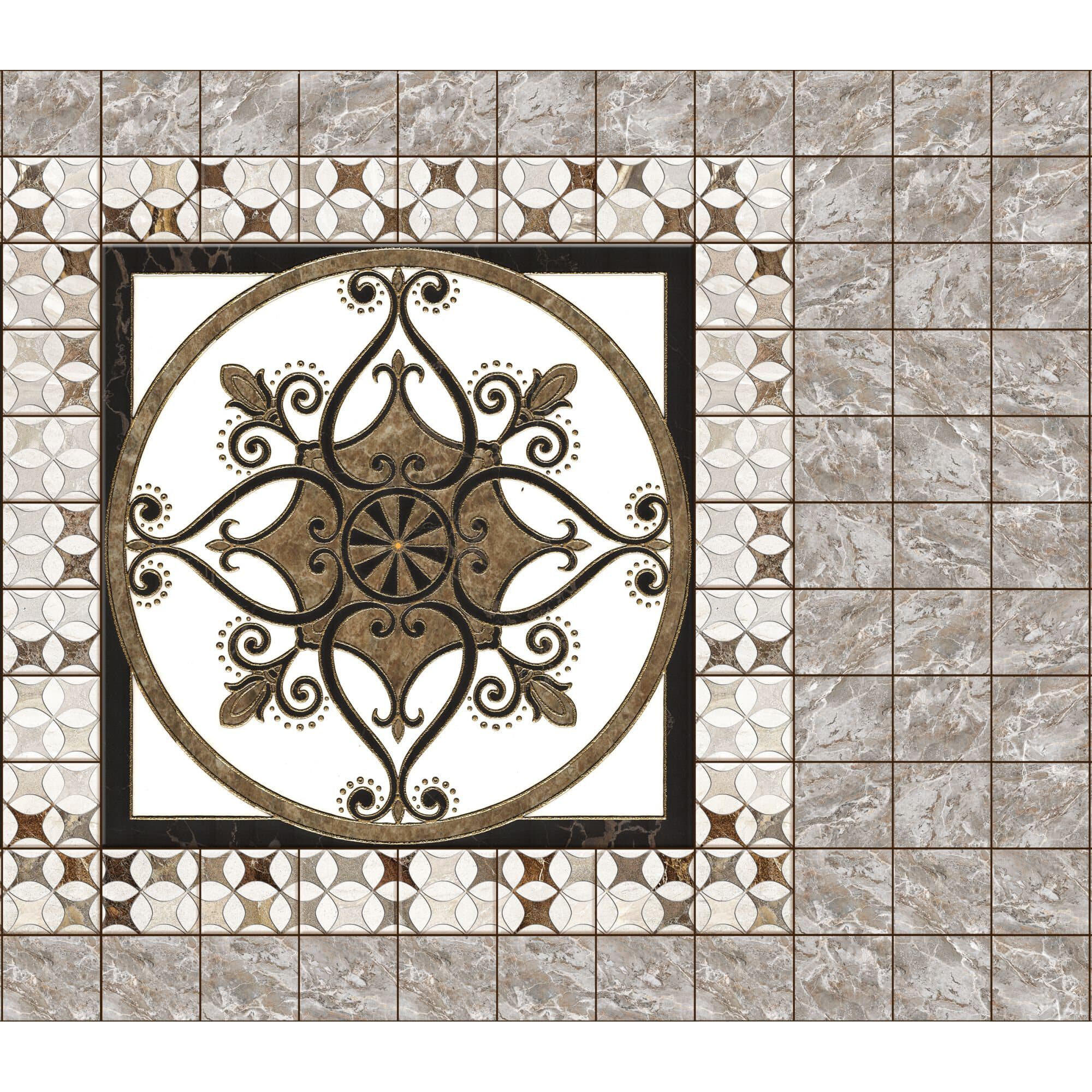 фото Ламинат novita 3d мраморная мозаика 1800x2057x4,2 мм