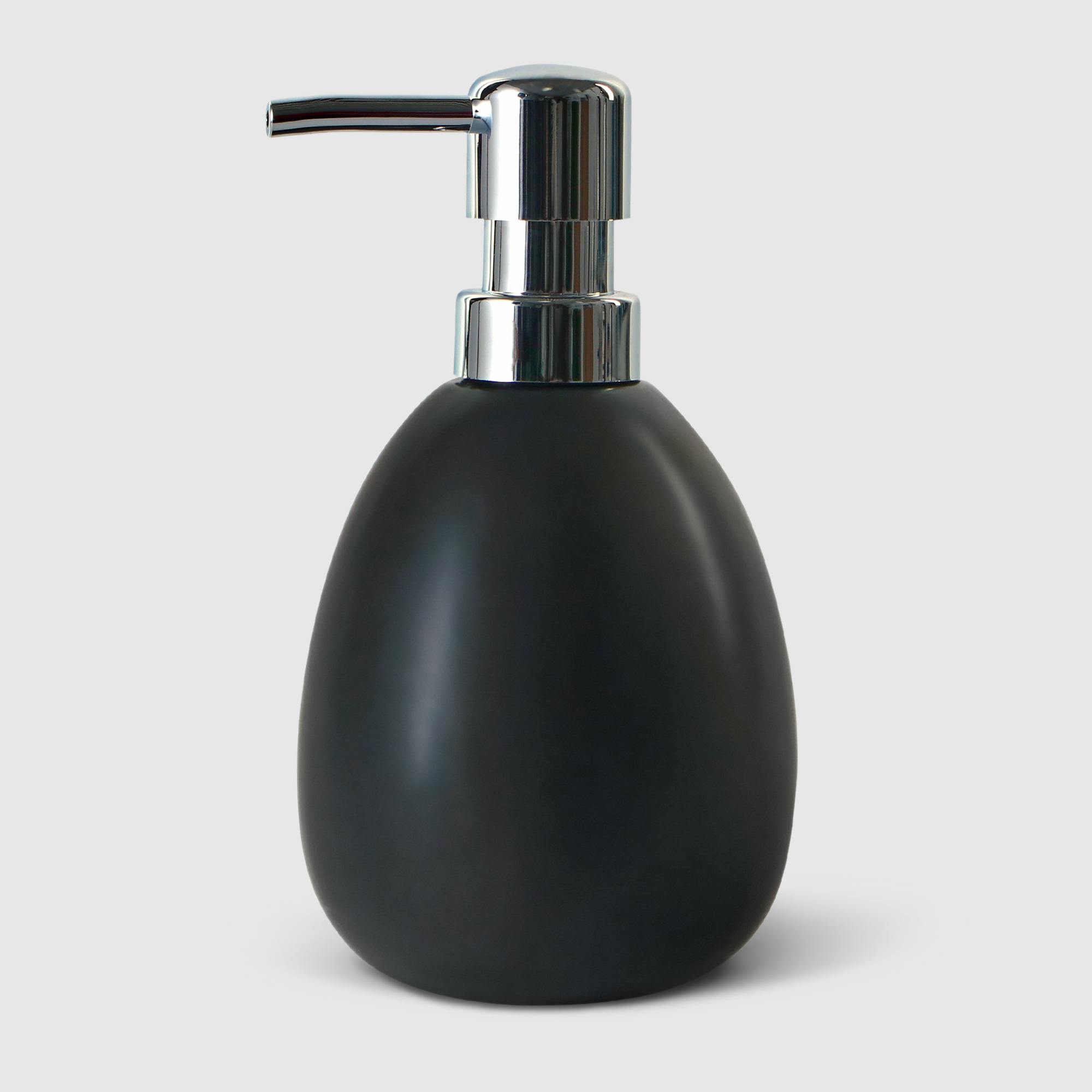 Дозатор для мыла Wenko Sanitary Polaris чёрный (24014100) - фото 1