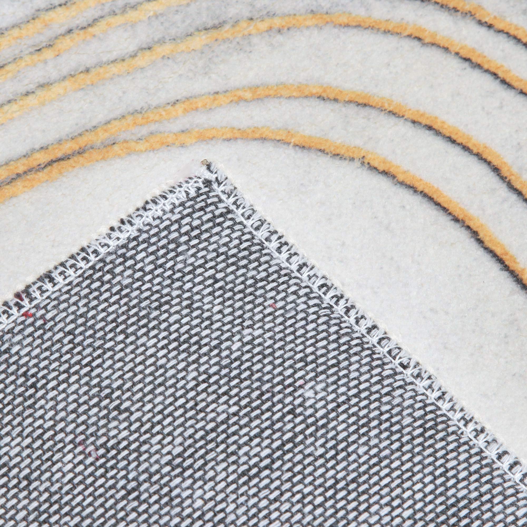 Коврик Silverstone Carpet золотые линии 80х150 см, цвет золотистый - фото 4
