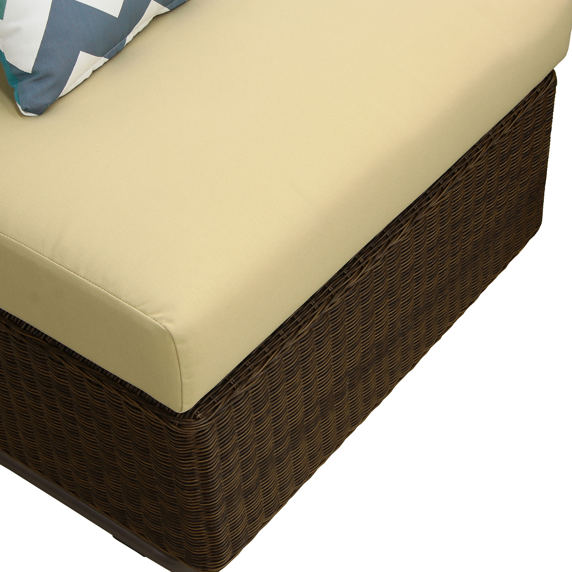 Комплект мебели угловой Ronica tusson 5 предметов, цвет коричневый, размер 60х60 - фото 13