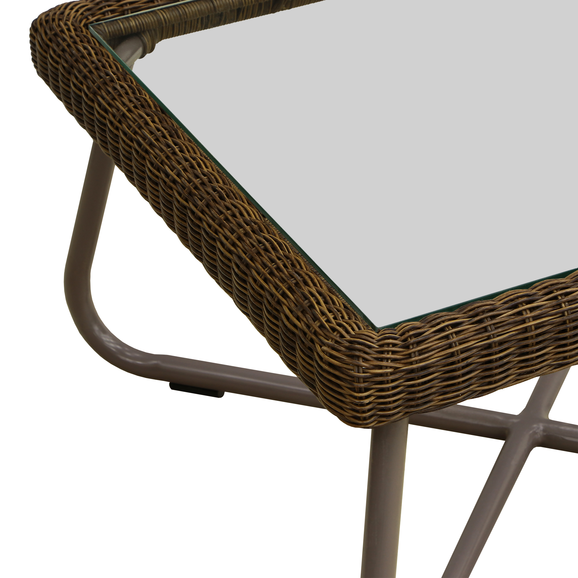 Комплект мебели угловой Ronica tusson 5 предметов, цвет коричневый, размер 60х60 - фото 15