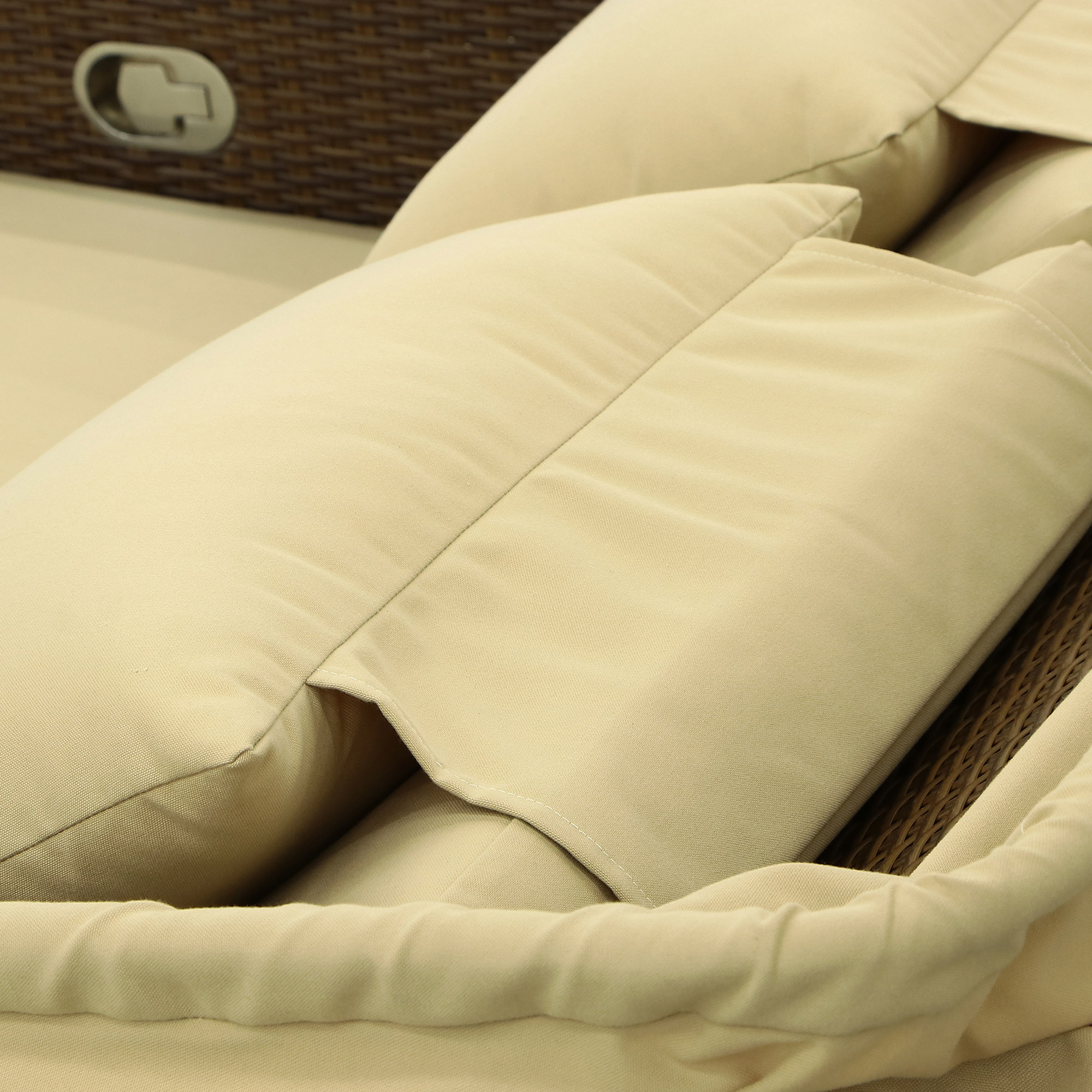 Комплект Ronica Gala диван 2 предмета, цвет коричневый, размер 155х145х98 - фото 11