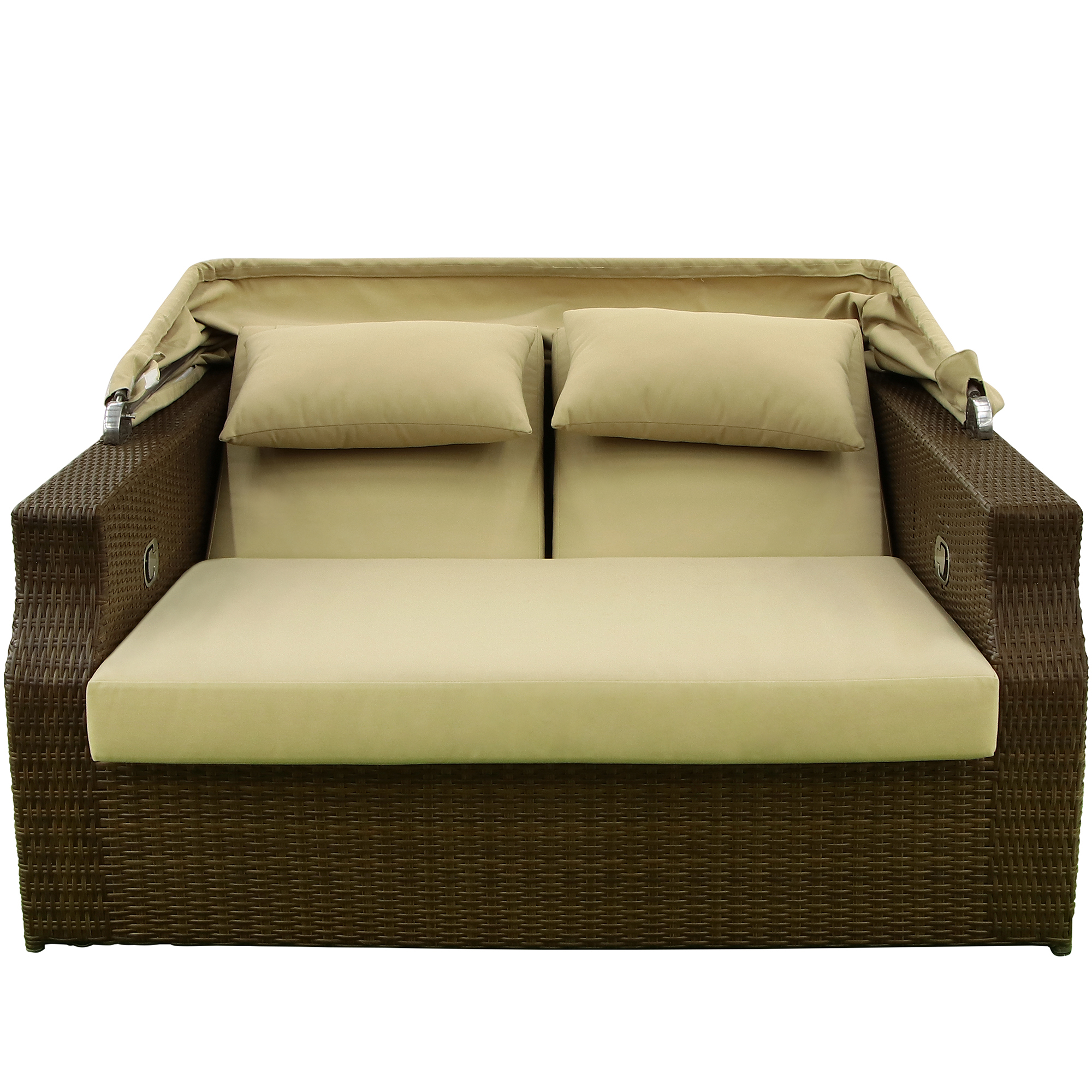 Комплект Ronica Gala диван 2 предмета, цвет коричневый, размер 155х145х98 - фото 7