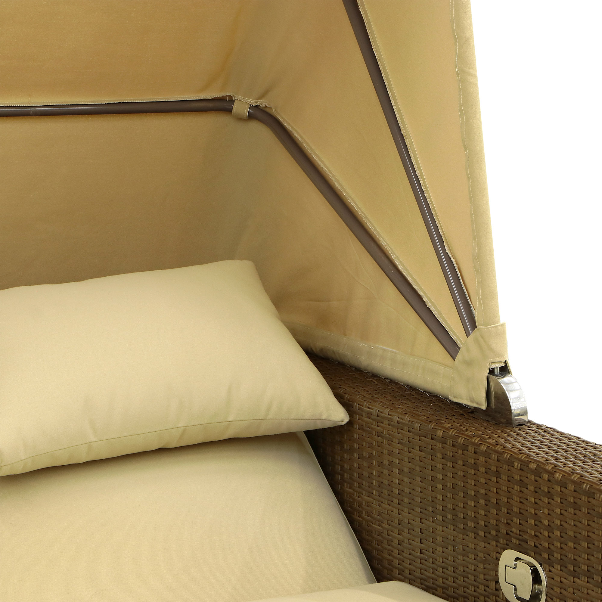 Комплект Ronica Gala диван 2 предмета, цвет коричневый, размер 155х145х98 - фото 8