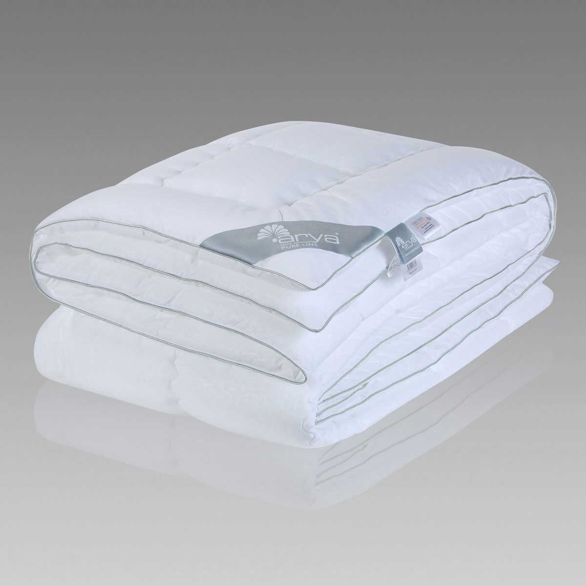 Одеяло Arya Home Pure Line Comfort белое 195х215 см, цвет белый - фото 1