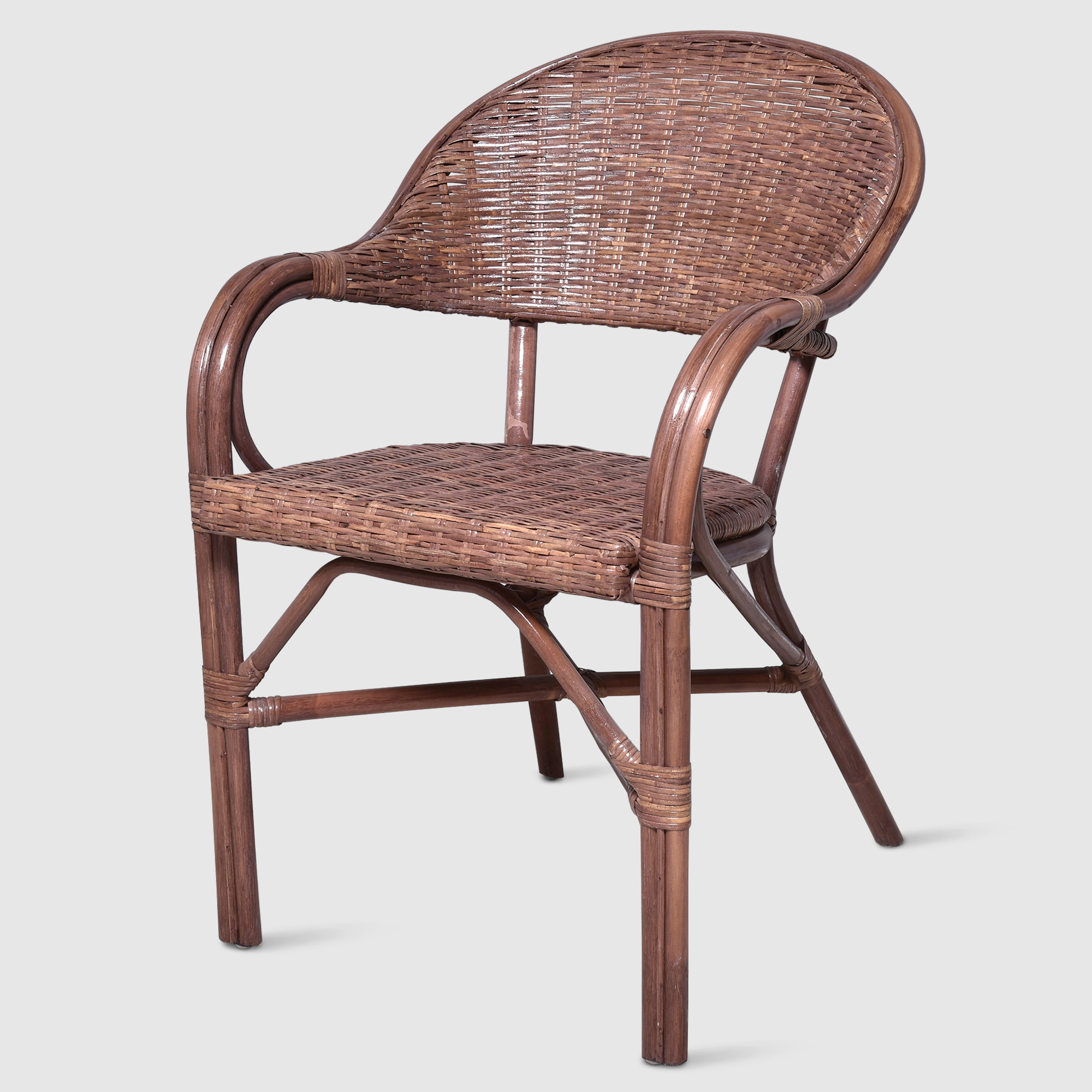 фото Кресло rattan grand cafe medium brown