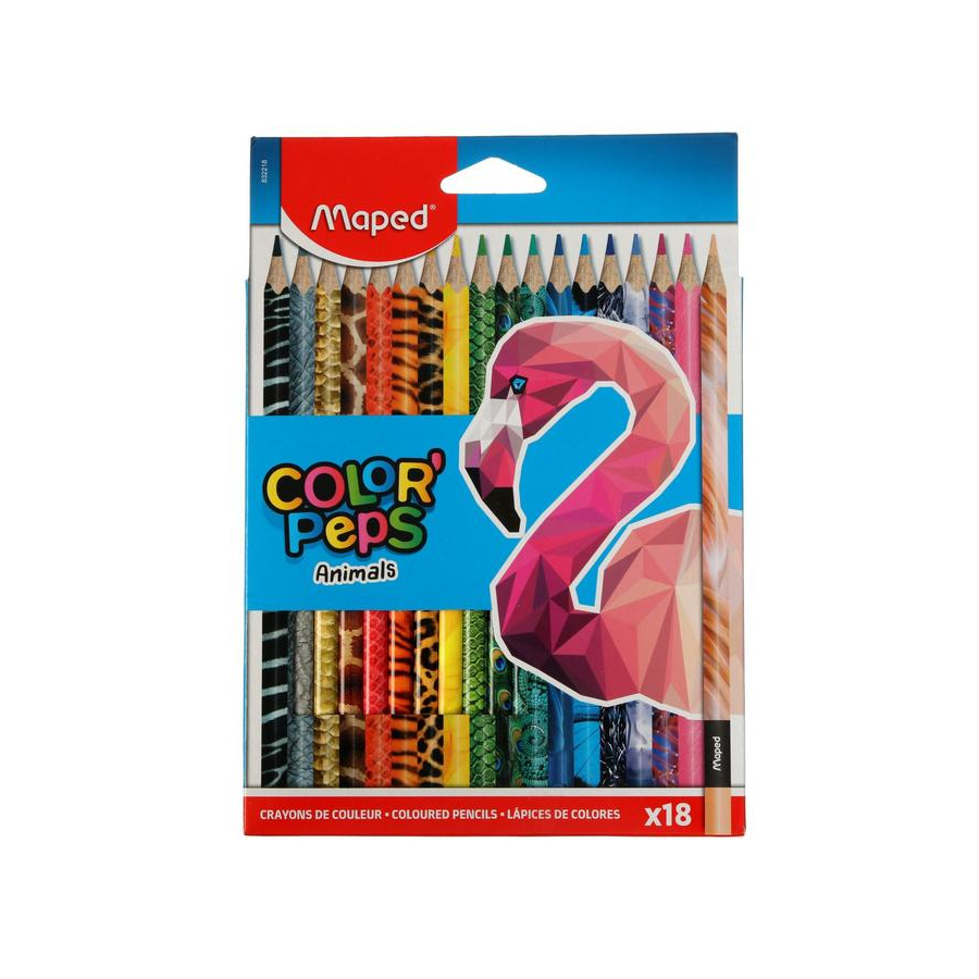 Карандаши Maped Colorpeps 18 цветов