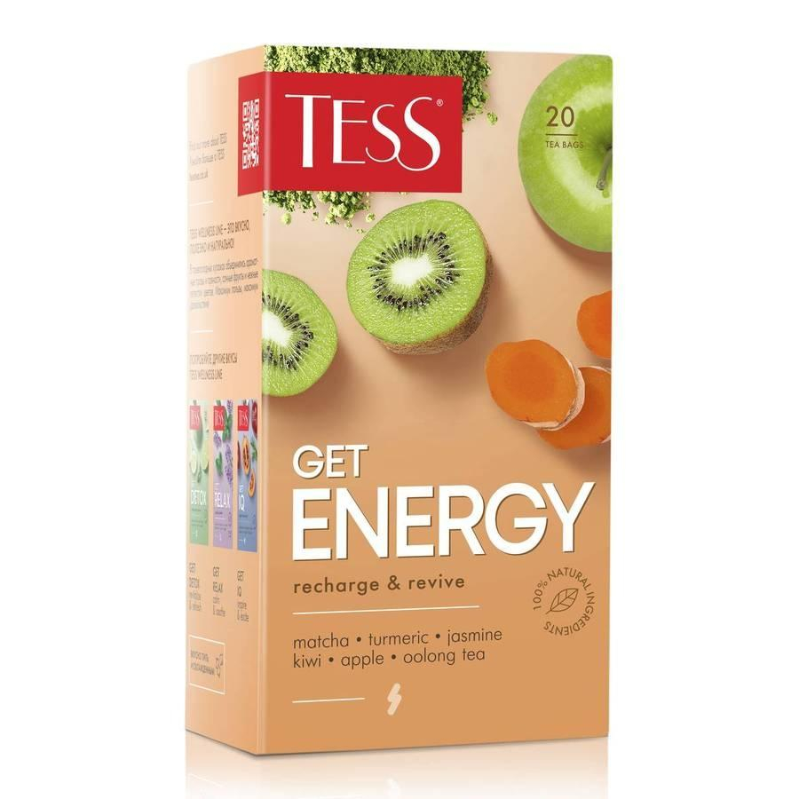 Чай TESS Get Energy Оолонг с добавками, 1,5 г х 20 пакетиков - фото 1