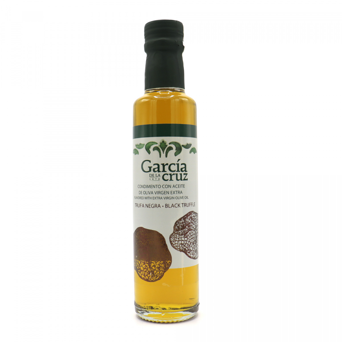 Масло оливковое Garcia De La Cruz Extra Virgin нерафинированное с ароматом чёрного трюфеля, 250 мл - фото 1