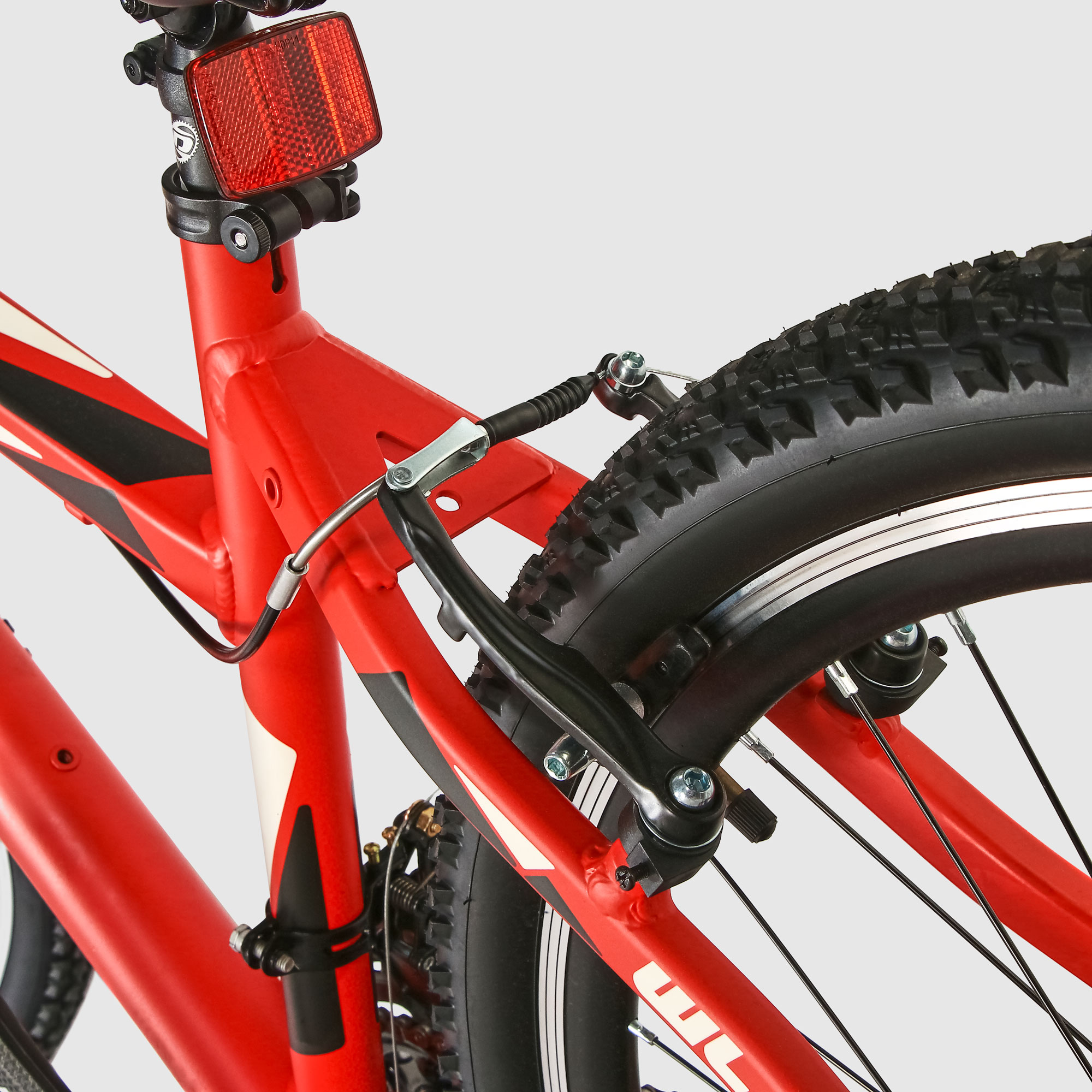 Велосипед Corelli Whisper женский 26 дюймов 21 скорость красный Жесткая стальная вилка - фото 6