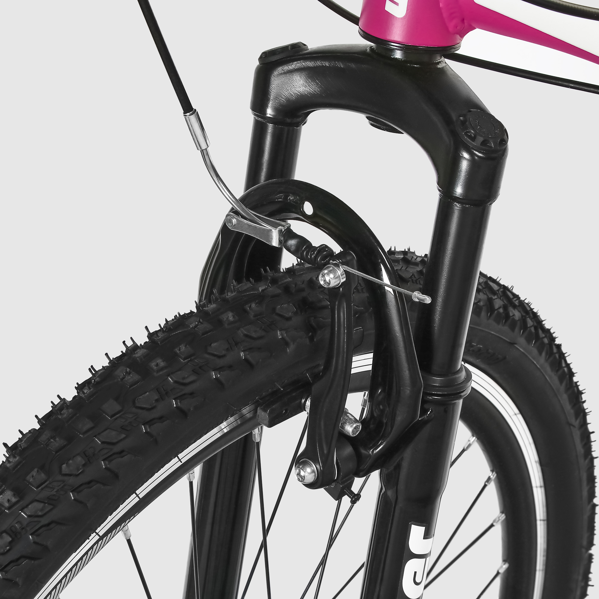 Велосипед Corelli Whisper женский 26 дюймов 21 скорость розовый Жесткая стальная вилка - фото 5