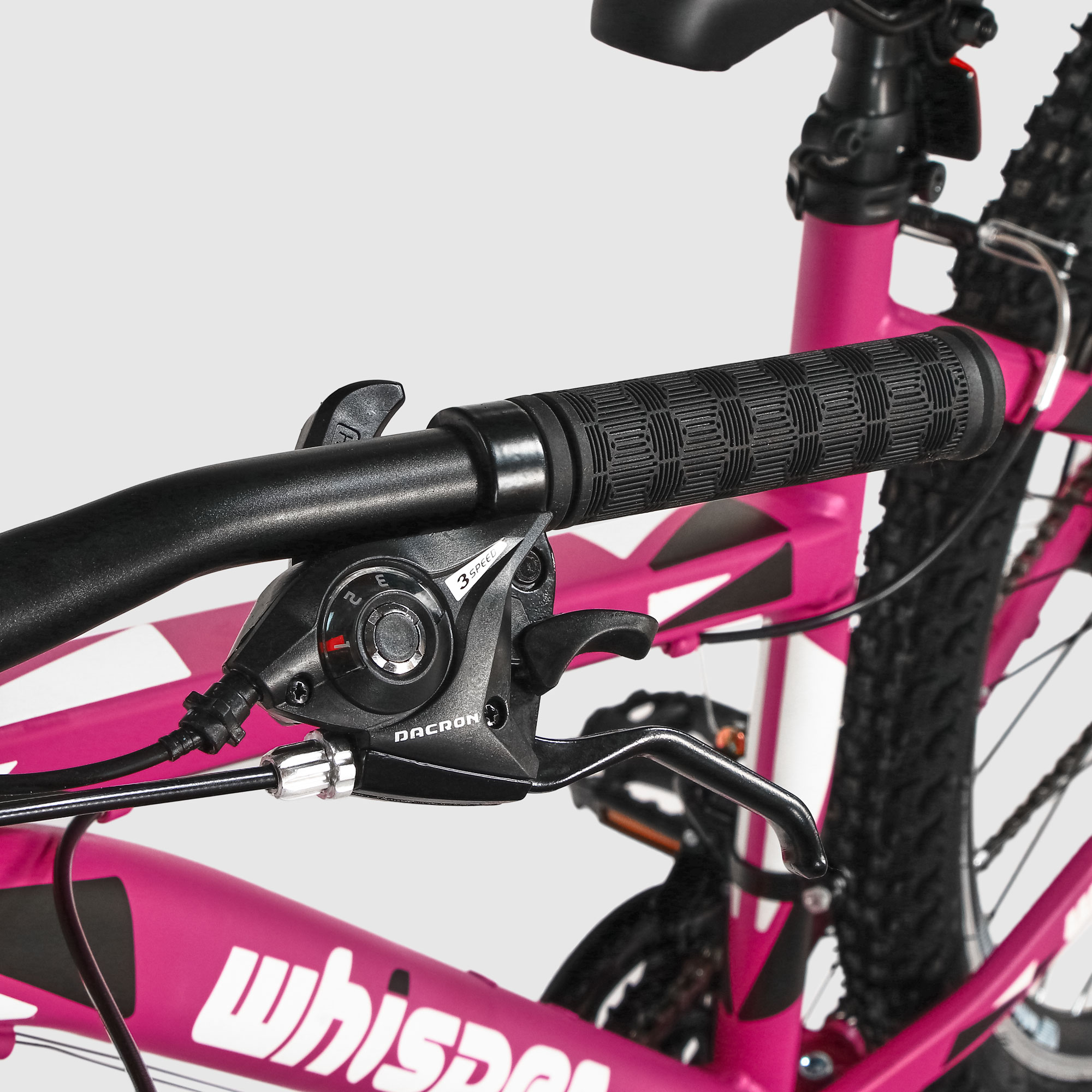 Велосипед Corelli Whisper женский 26 дюймов 21 скорость розовый Жесткая стальная вилка - фото 9