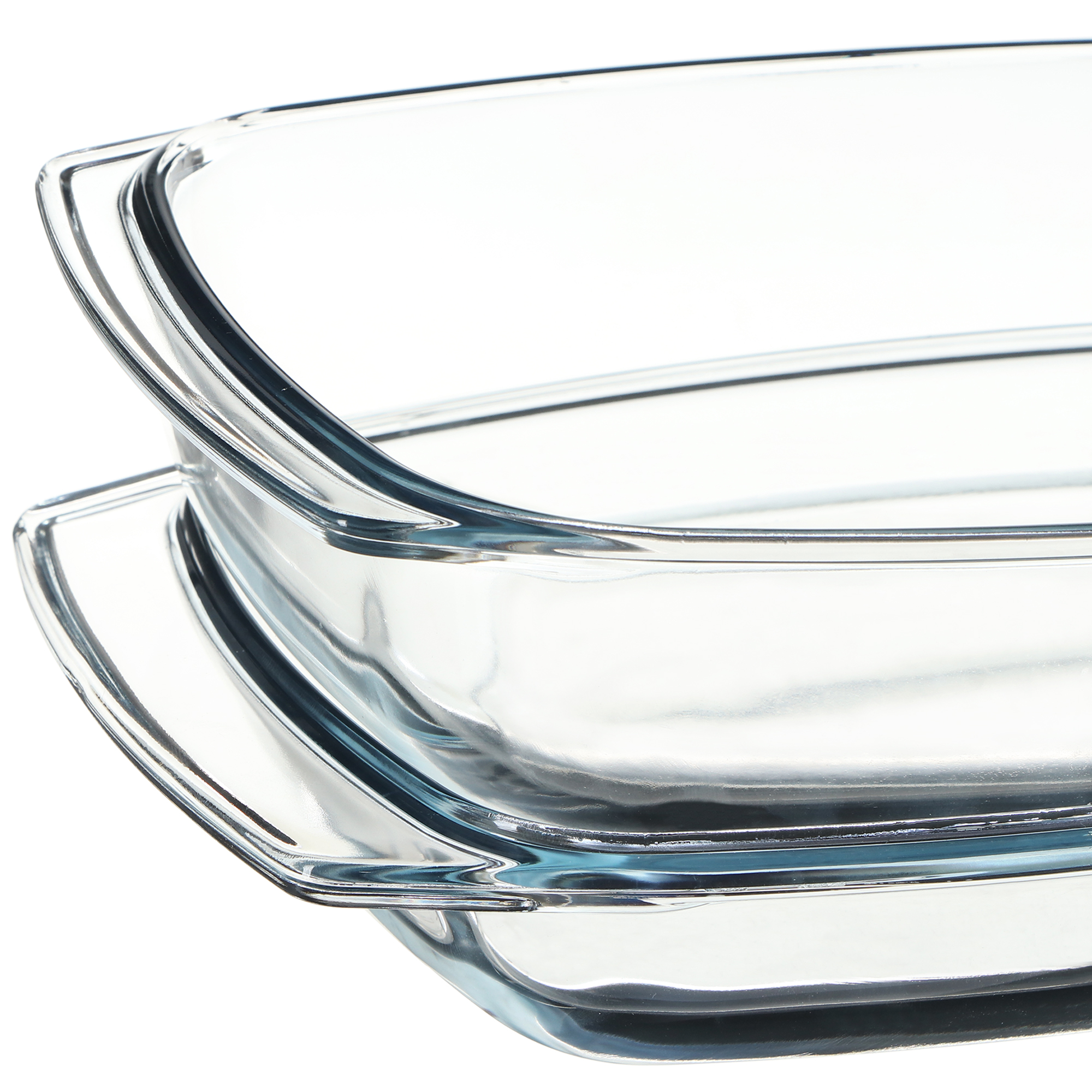 Форма для запекания с крышкой Koopman tableware 4,1 л, цвет прозрачный - фото 4