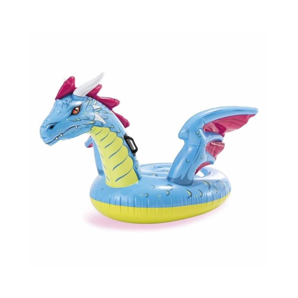 Игрушка надувная Intex дракон 201x191 см, цвет мультиколор - фото 1