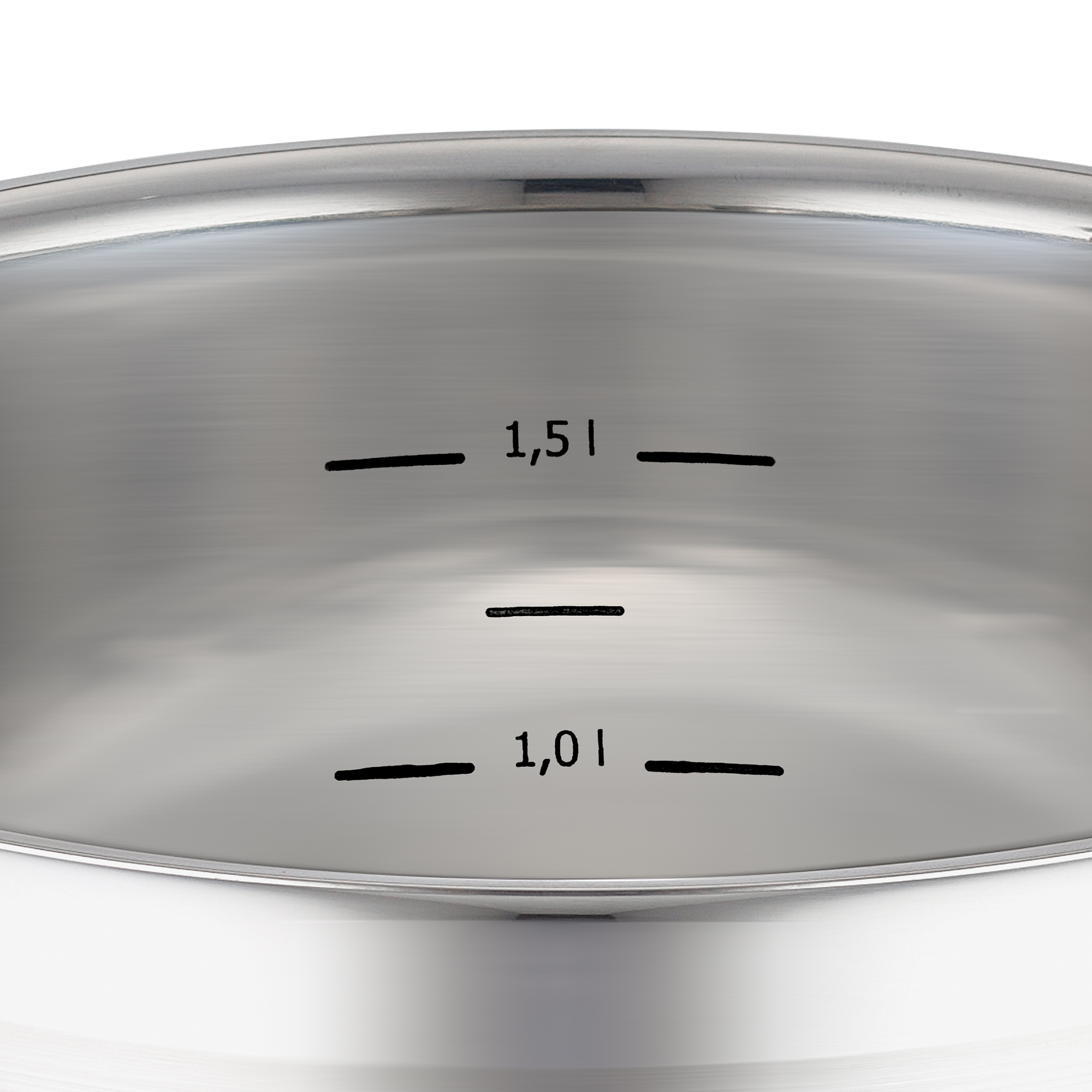 Кастрюля с крышкой Roesle Charm диаметр 16 см 1,9 л, цвет серебристый - фото 8