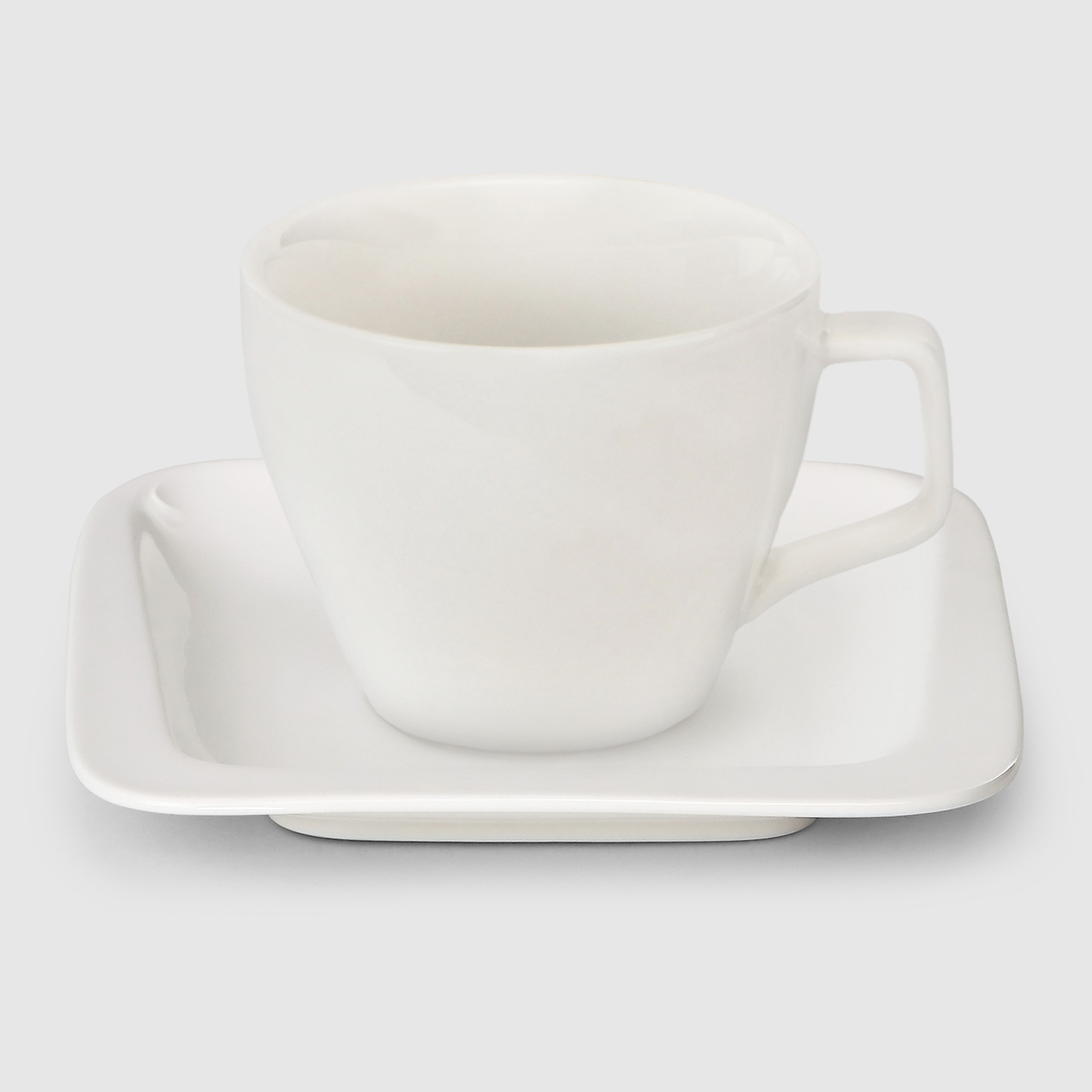 Чашка с блюдцем Koopman tableware Durable porcelain 210 мл