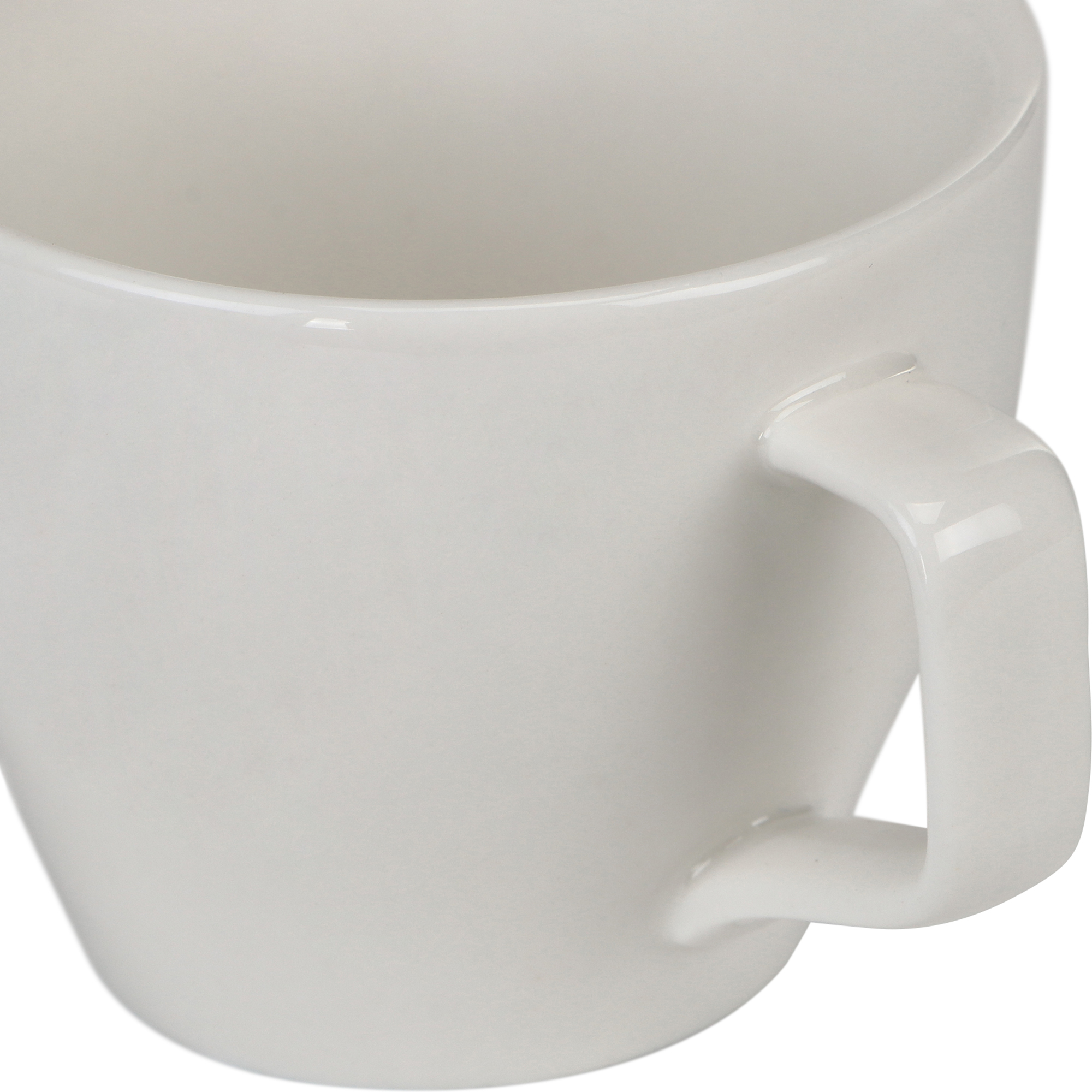 Чашка с блюдцем Koopman tableware Durable porcelain 210 мл, цвет белый - фото 5