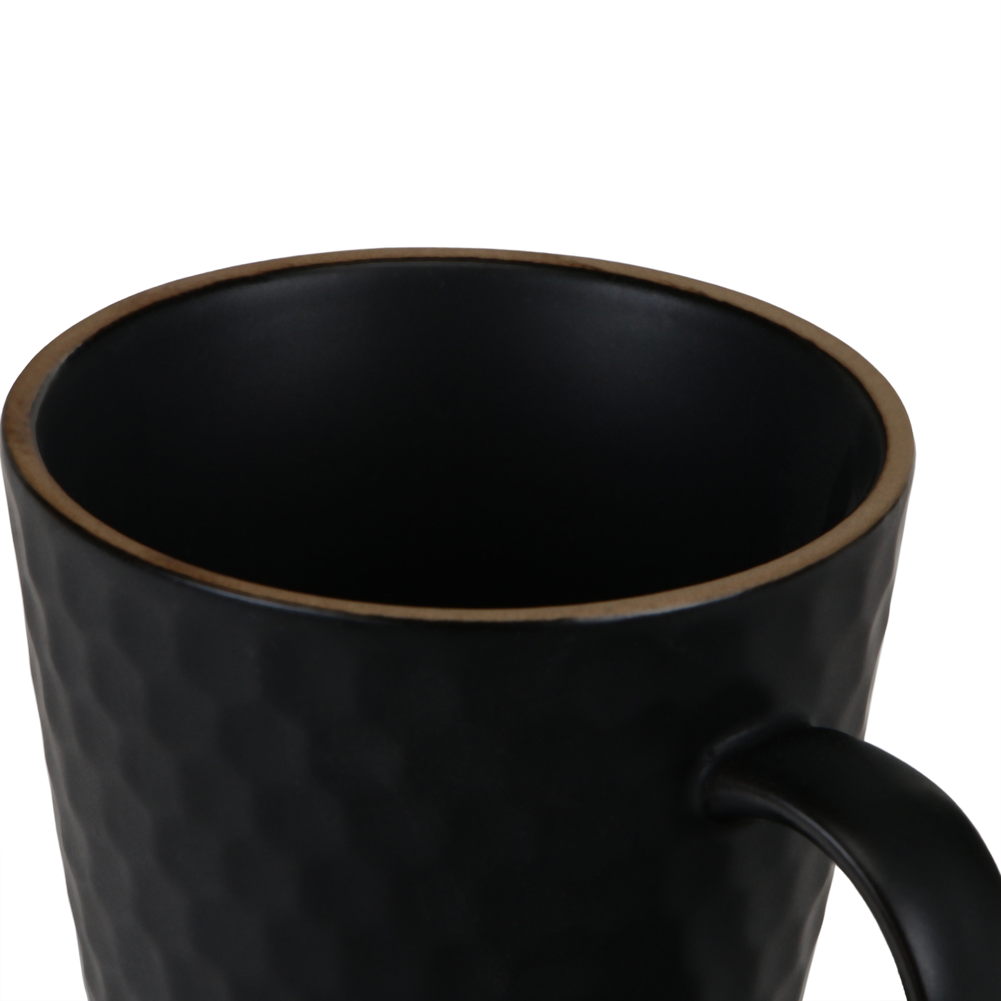 Чашка с блюдцем Koopman tableware Irregular 220 мл, цвет черный - фото 5