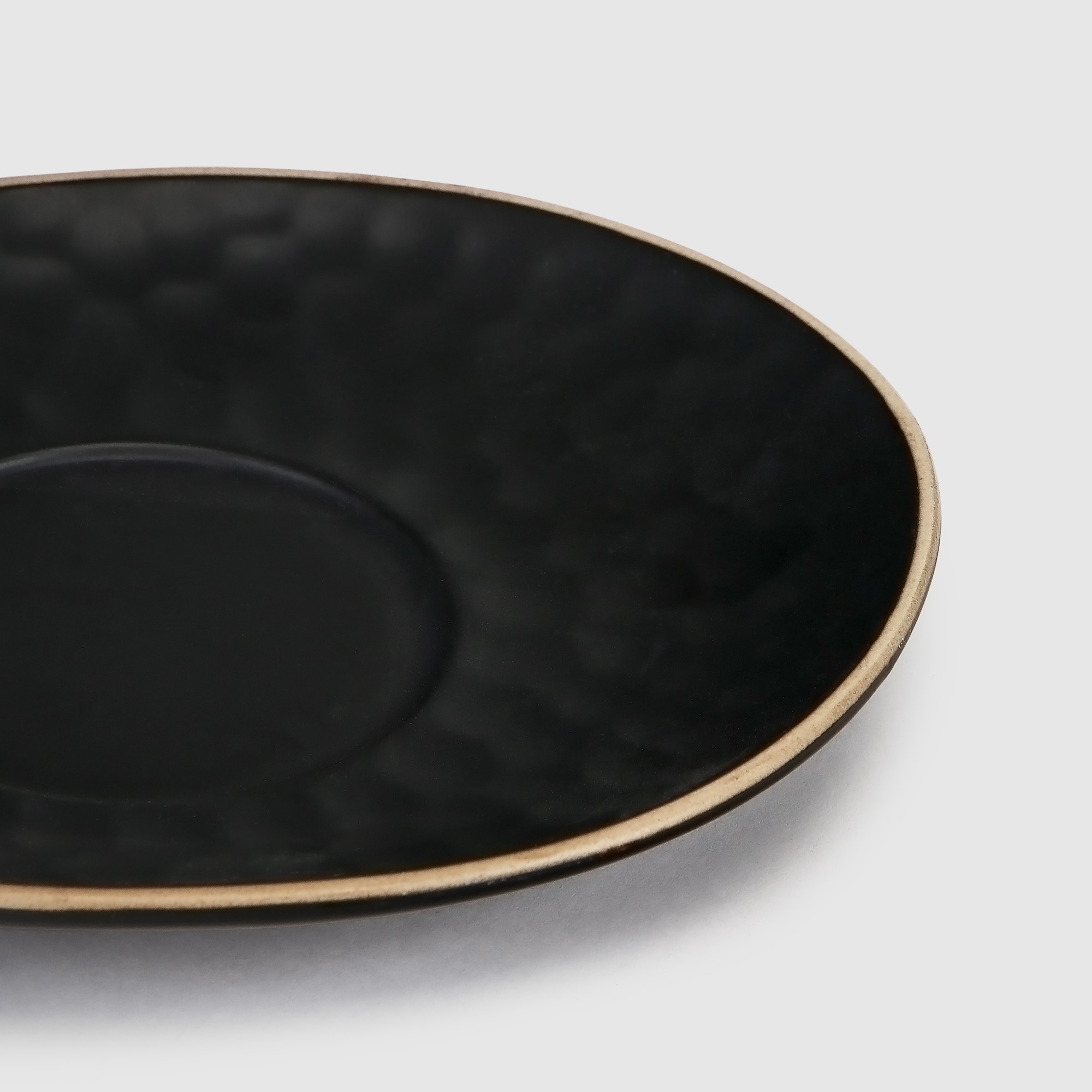 Чашка с блюдцем Koopman tableware Irregular 220 мл, цвет черный - фото 7