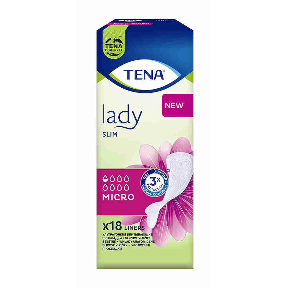 Урологические прокладки Tena Lady Slim Micro 18 шт