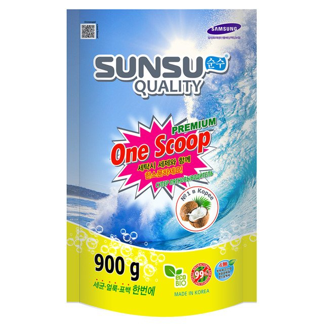 фото Пятновыводитель sunsu quality one scoop 900 г