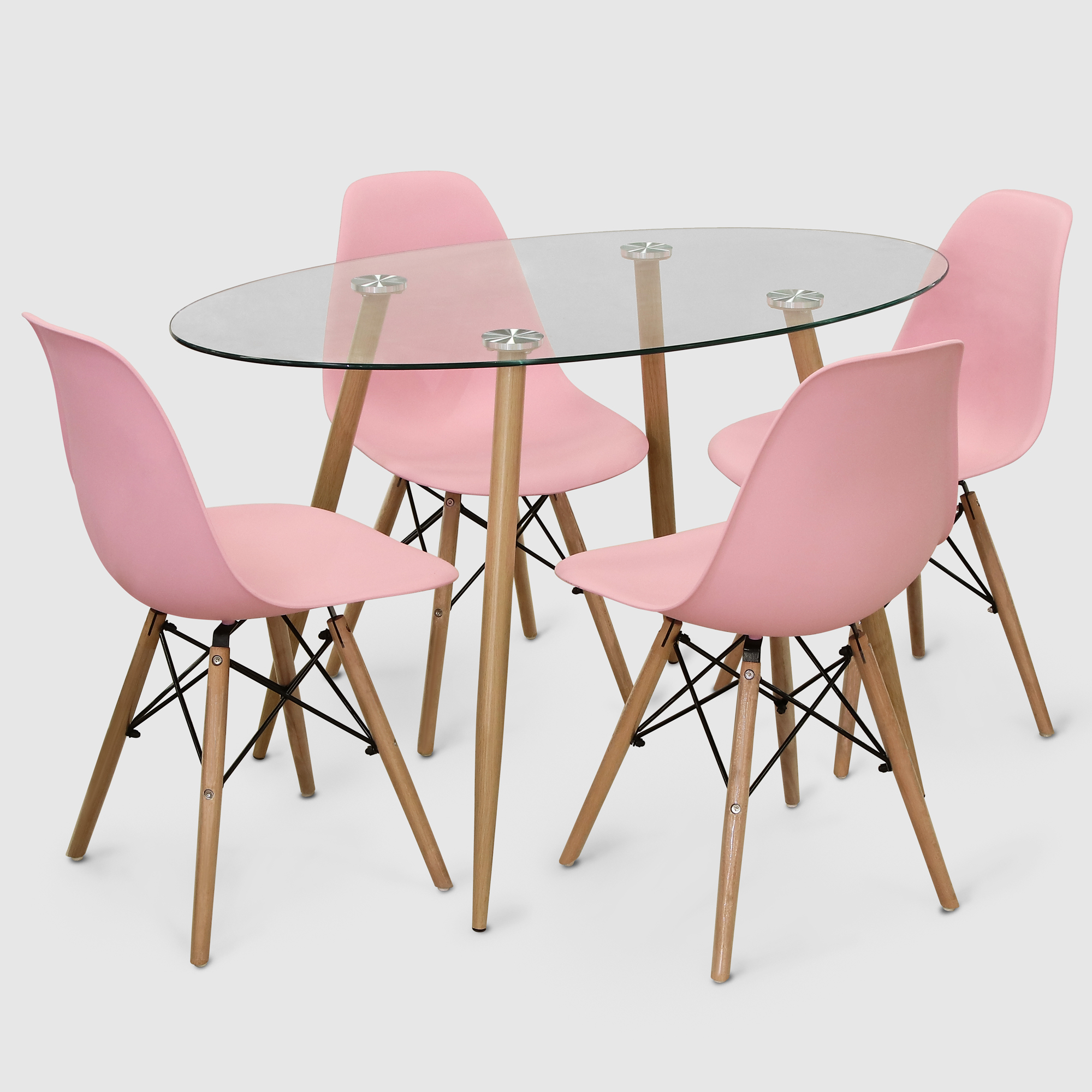 фото Комплект домашней мебели dowell розовый/коричневый 5 предметов