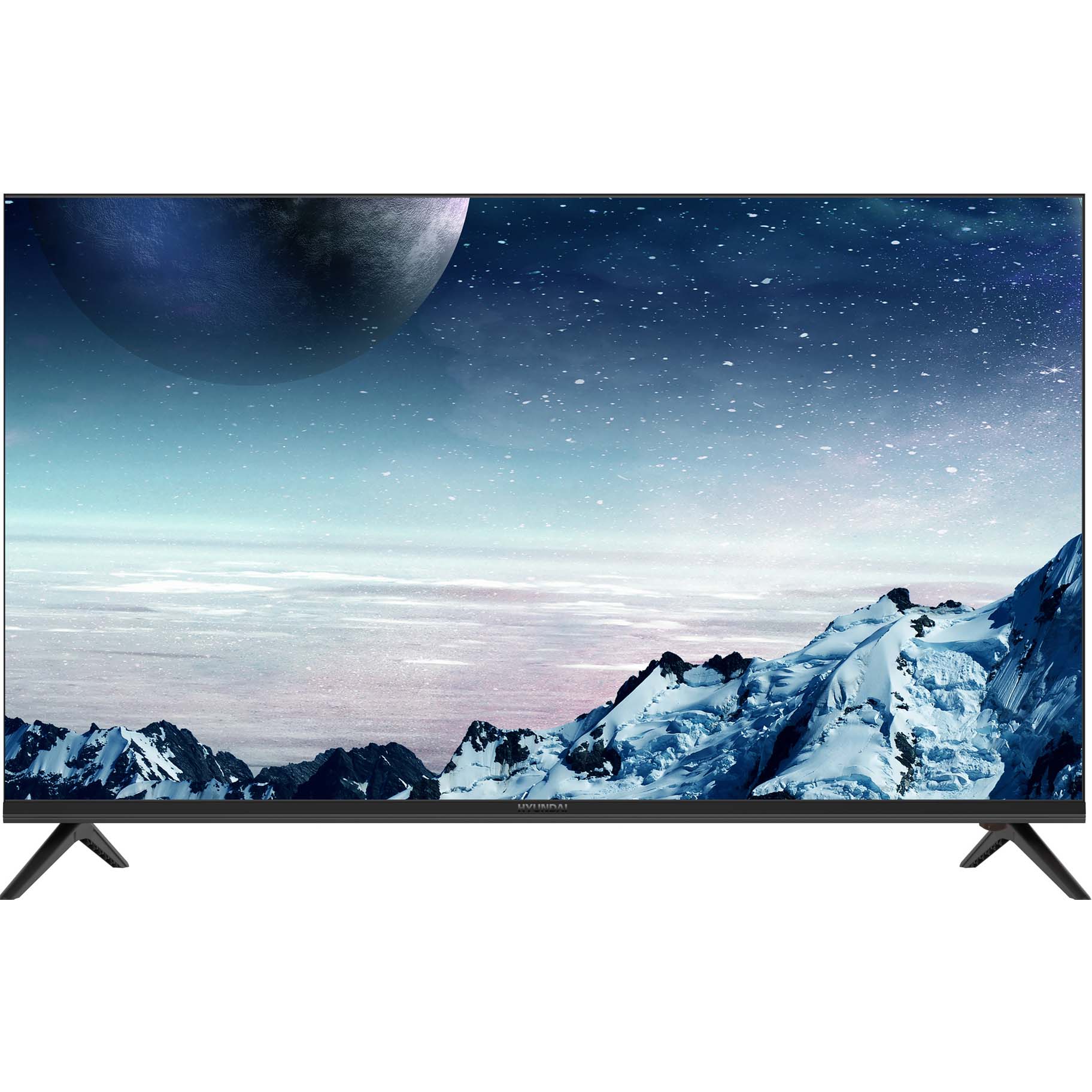 Телевизор Hyundai H-LED43FU7004 2021, цвет черный - фото 1