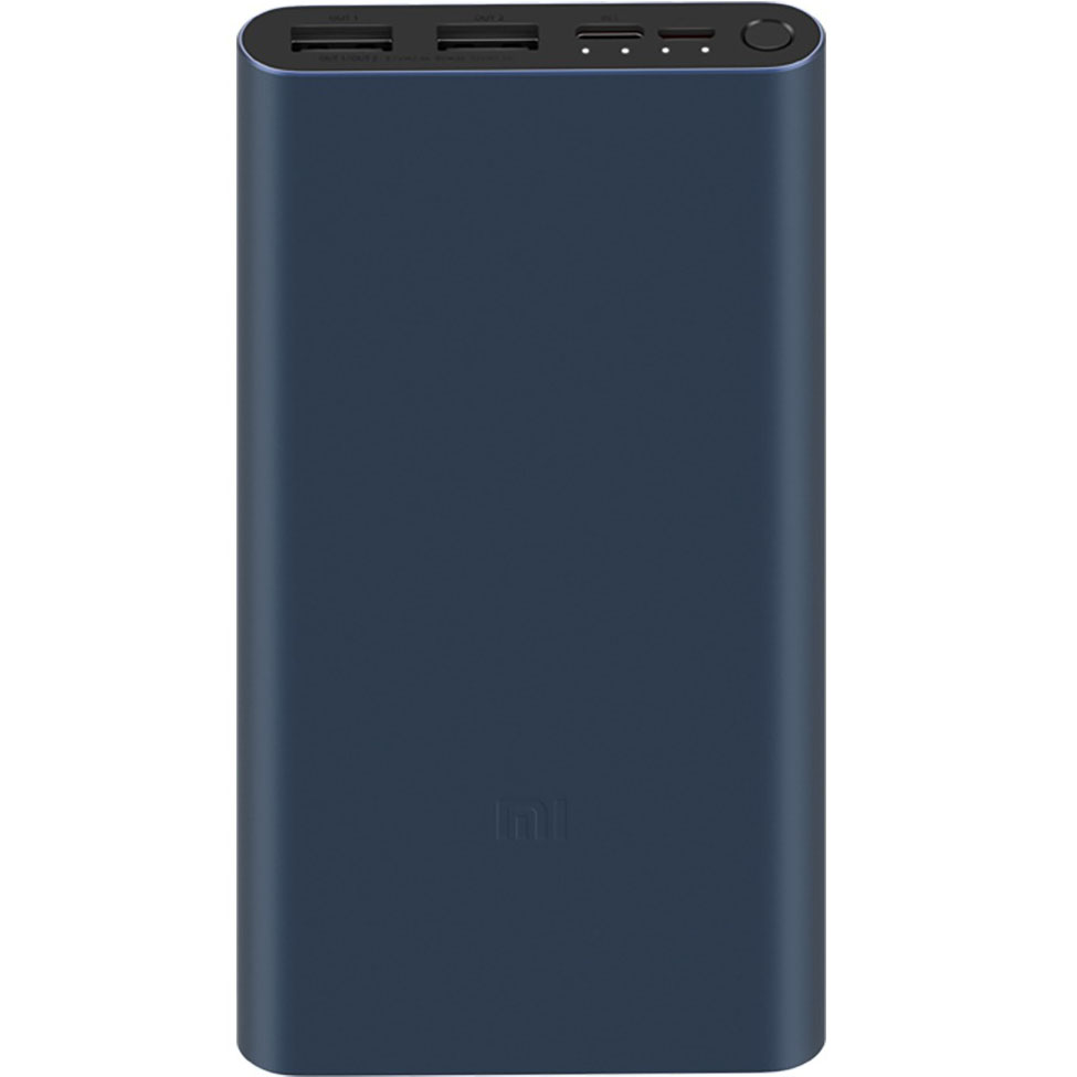 Внешний аккумулятор Xiaomi Mi Power Bank 3 10000 мАч черный