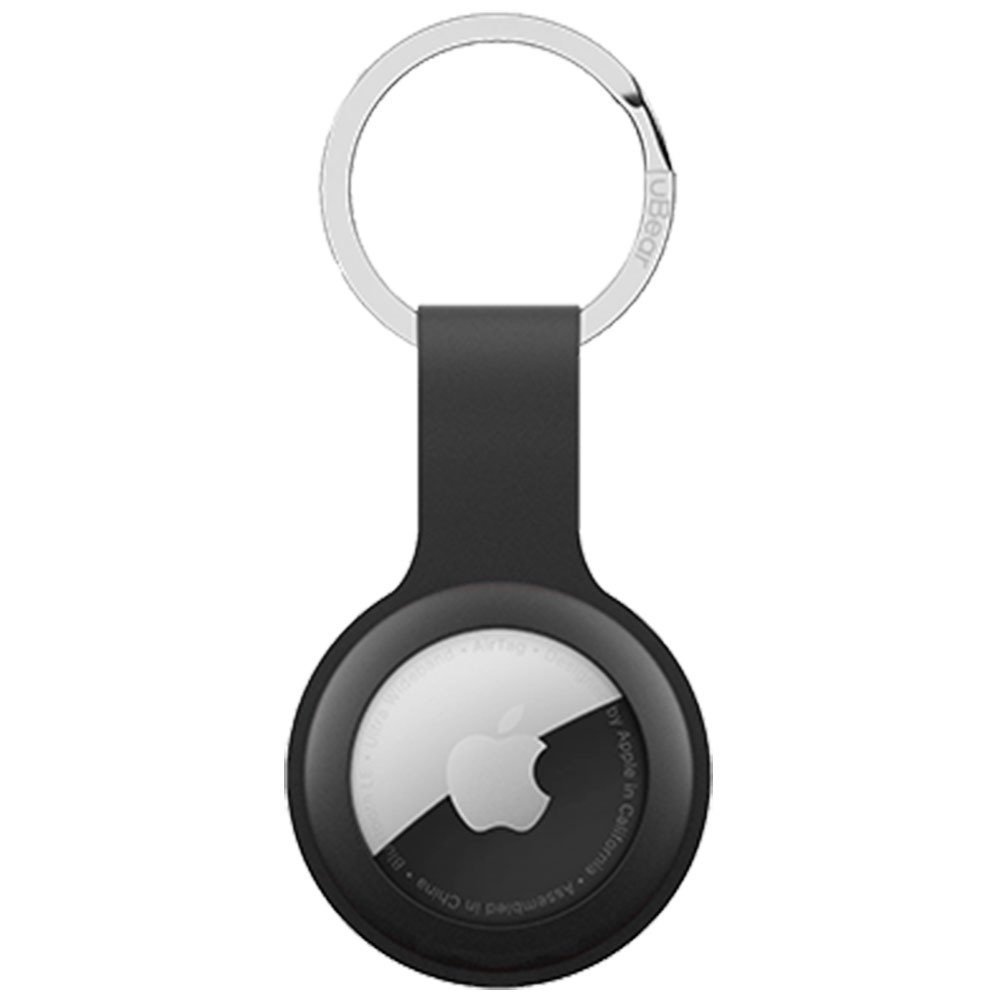 Чехол uBear Touch Ring Case для AirTag, чёрный, цвет черный