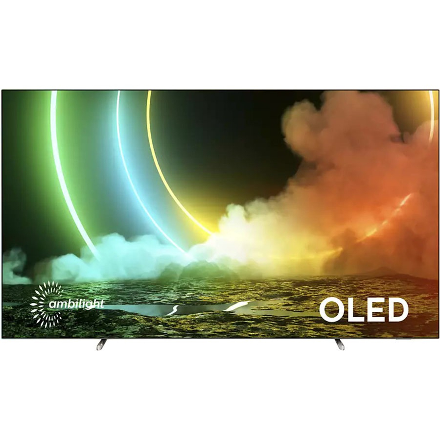Телевизор Philips 65OLED706/12 2021, цвет серебристый - фото 1