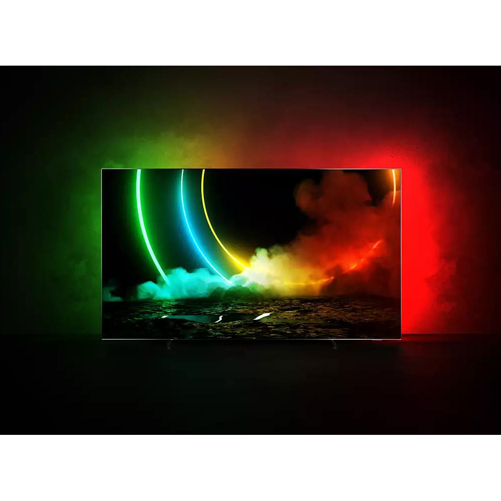 Телевизор Philips 65OLED706/12 2021, цвет серебристый - фото 6